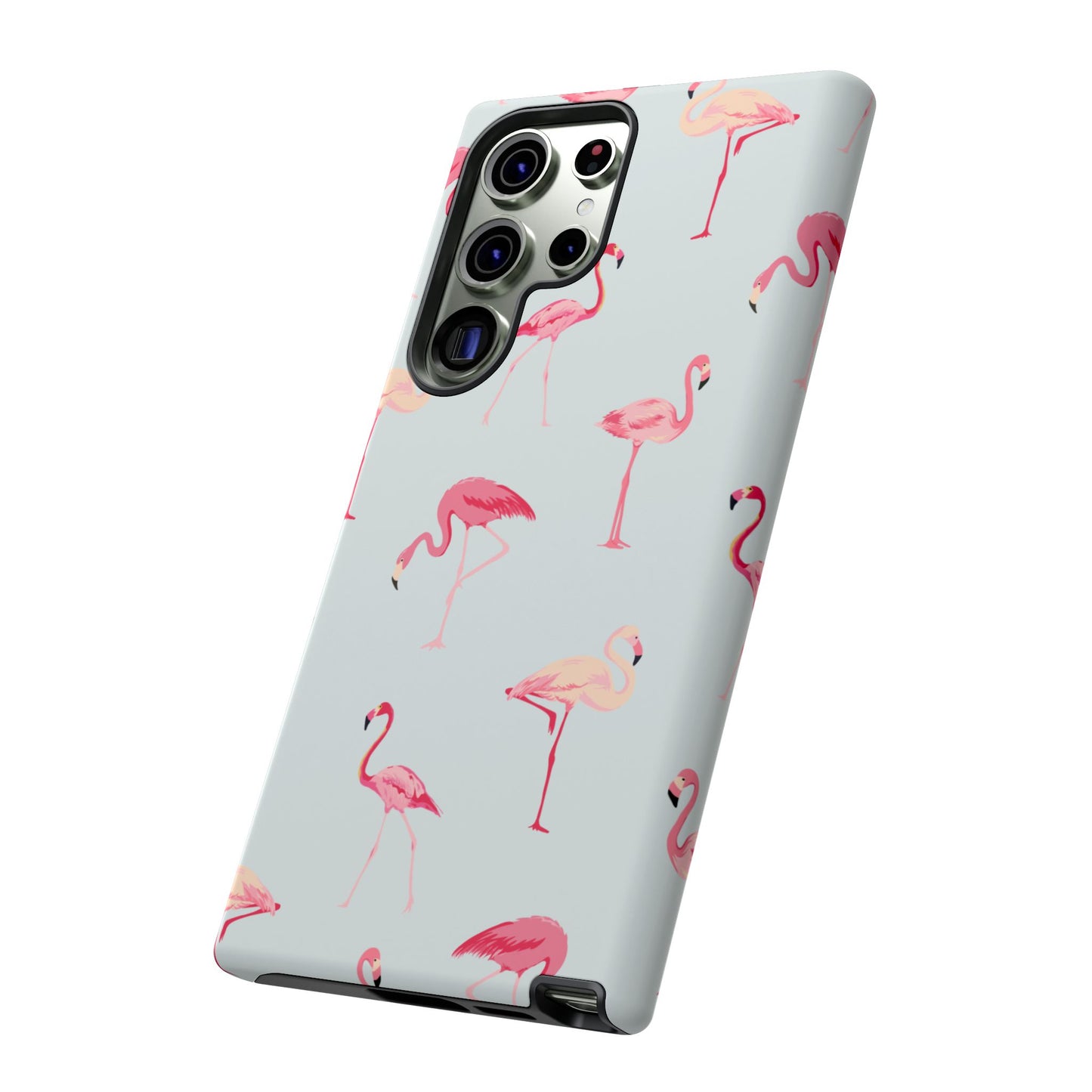 Stylish Flamingo, Summer Vibes Tough Phone Case for Samsung