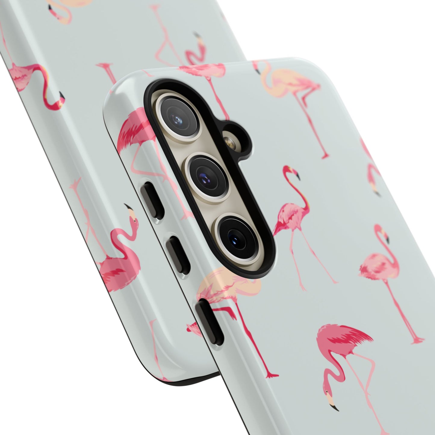 Stylish Flamingo, Summer Vibes Tough Phone Case for Samsung
