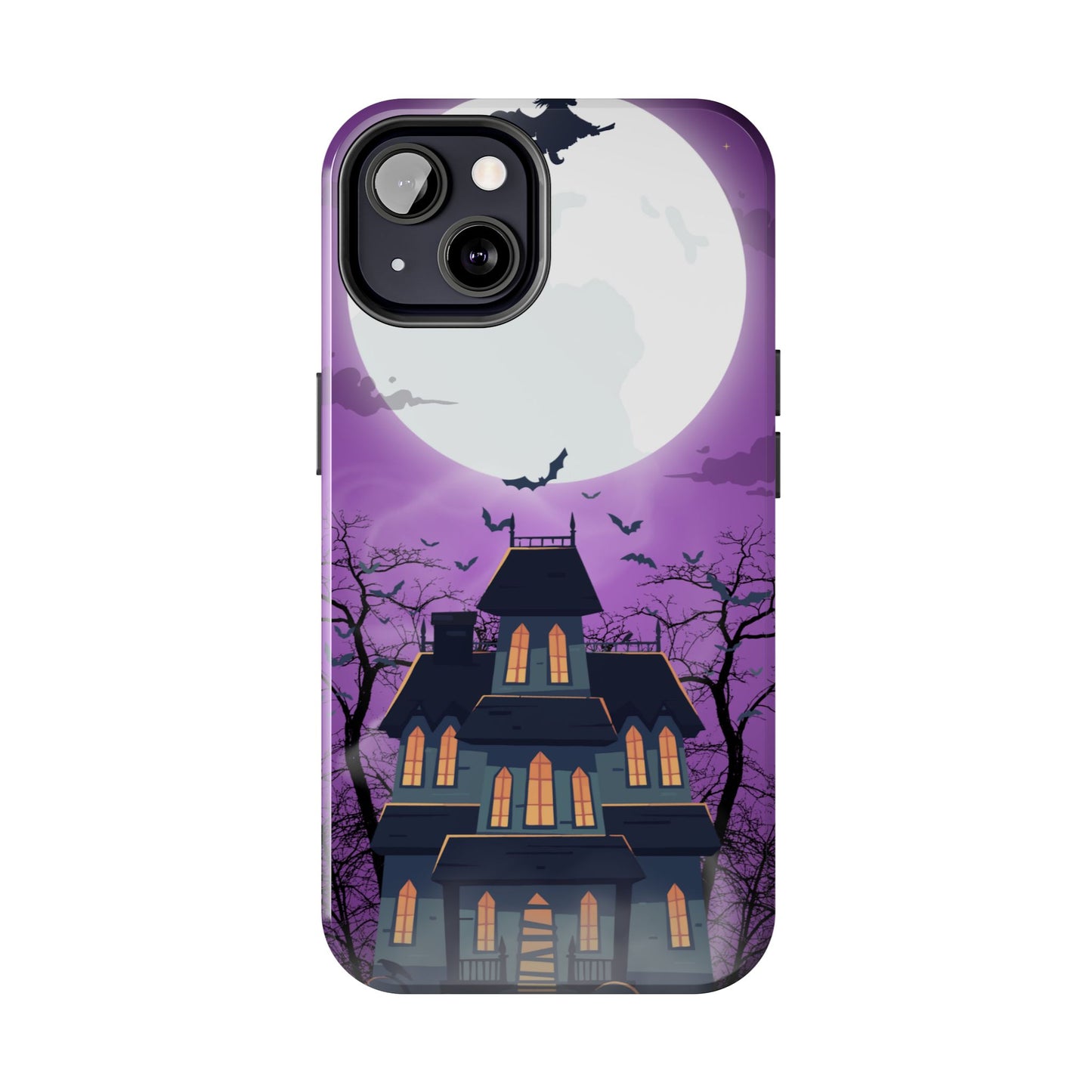 Halloween Haunted, Spooky House, Witchy Vibe Phone Case for Iphone