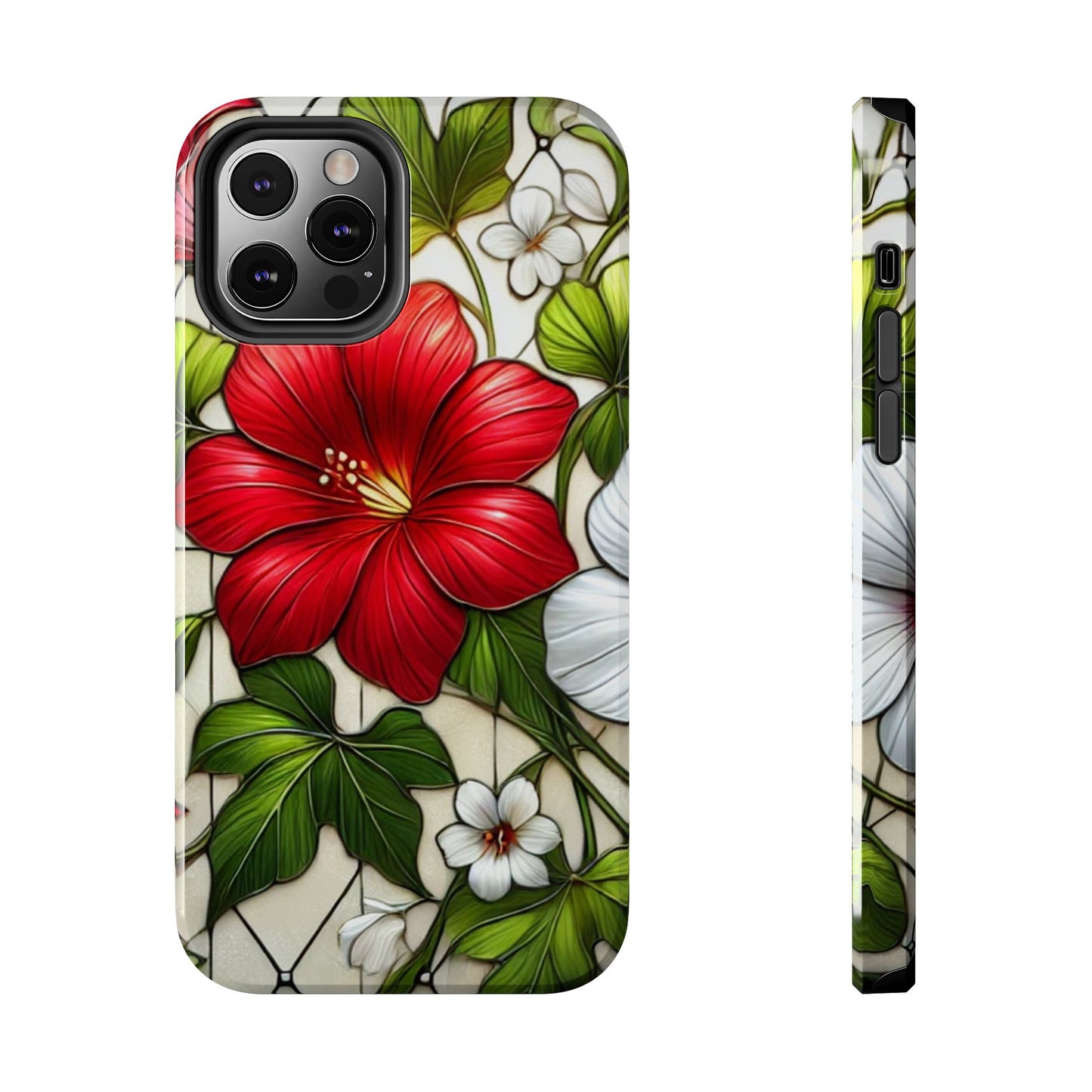 Tough Phone Case with Vibrant Floral Design - Perfect Gift for Nature Lovers