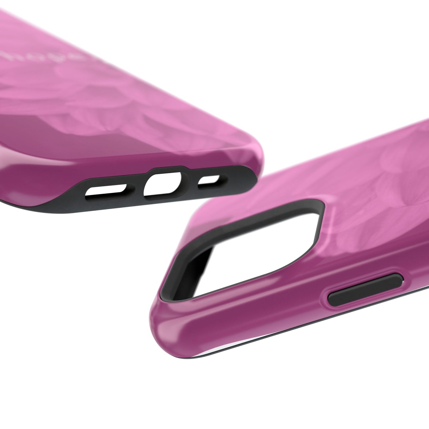 Hopeful, Inspirational Pink Flower Design Phone Case