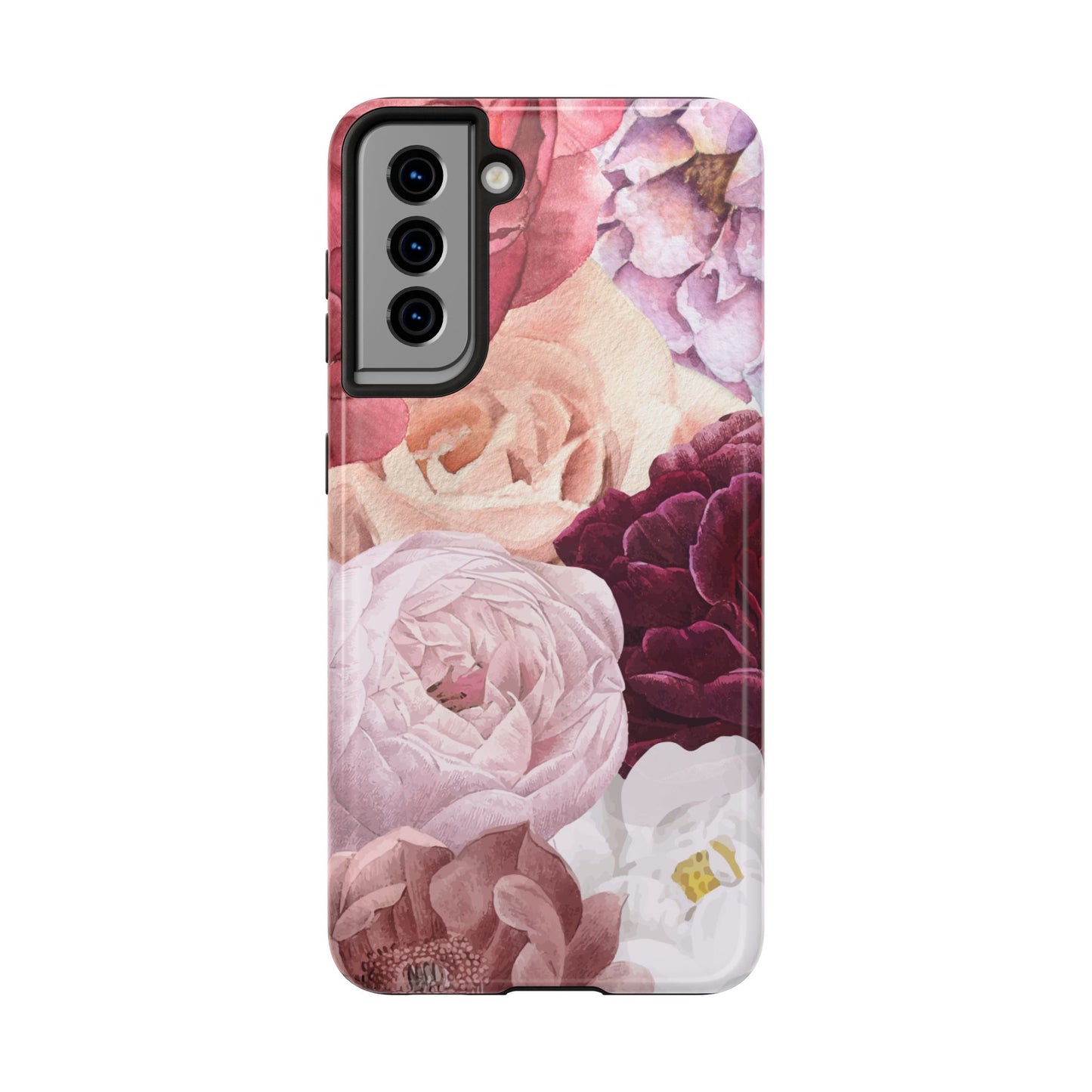 Elegant Protection for Every Occasion Floral Tough Phone Case