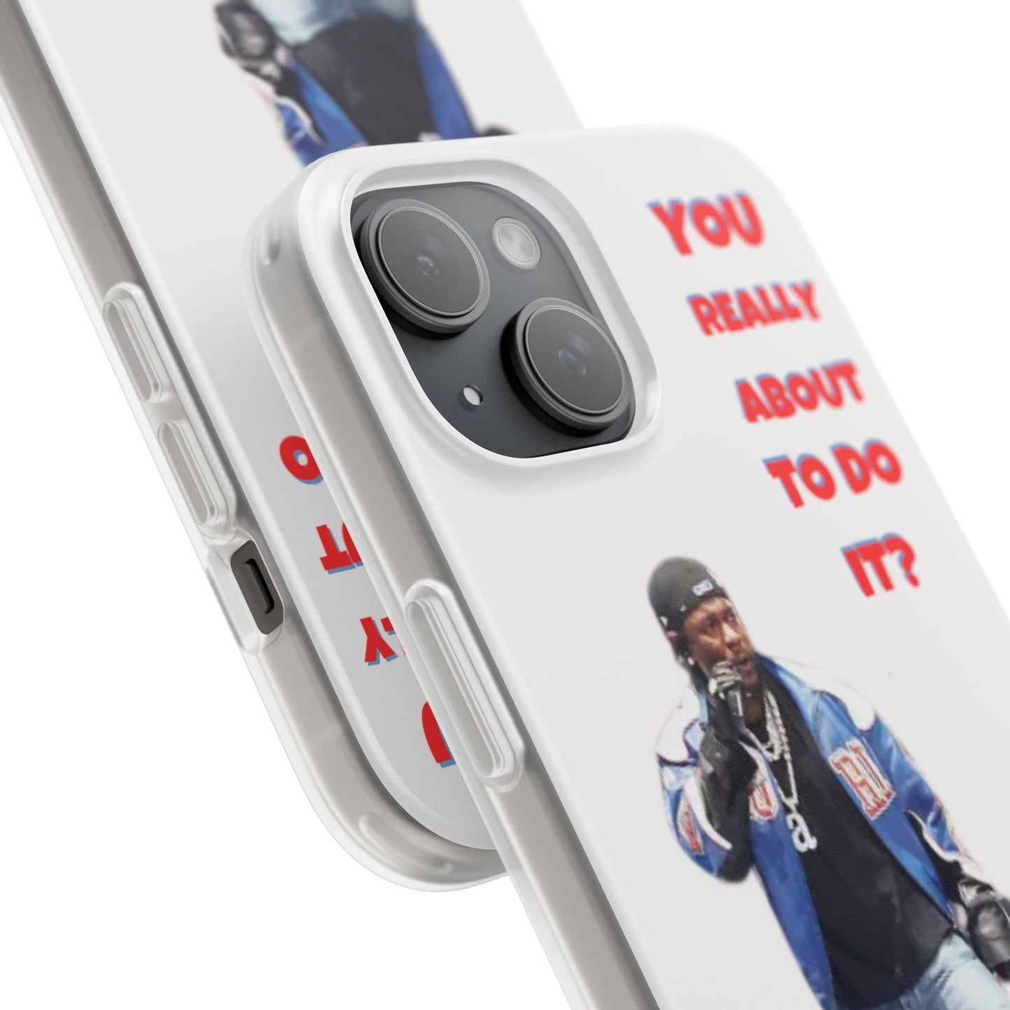 kendrick Lamar Cool Quote Flexi Phone Case - "You Really About To Do It?"