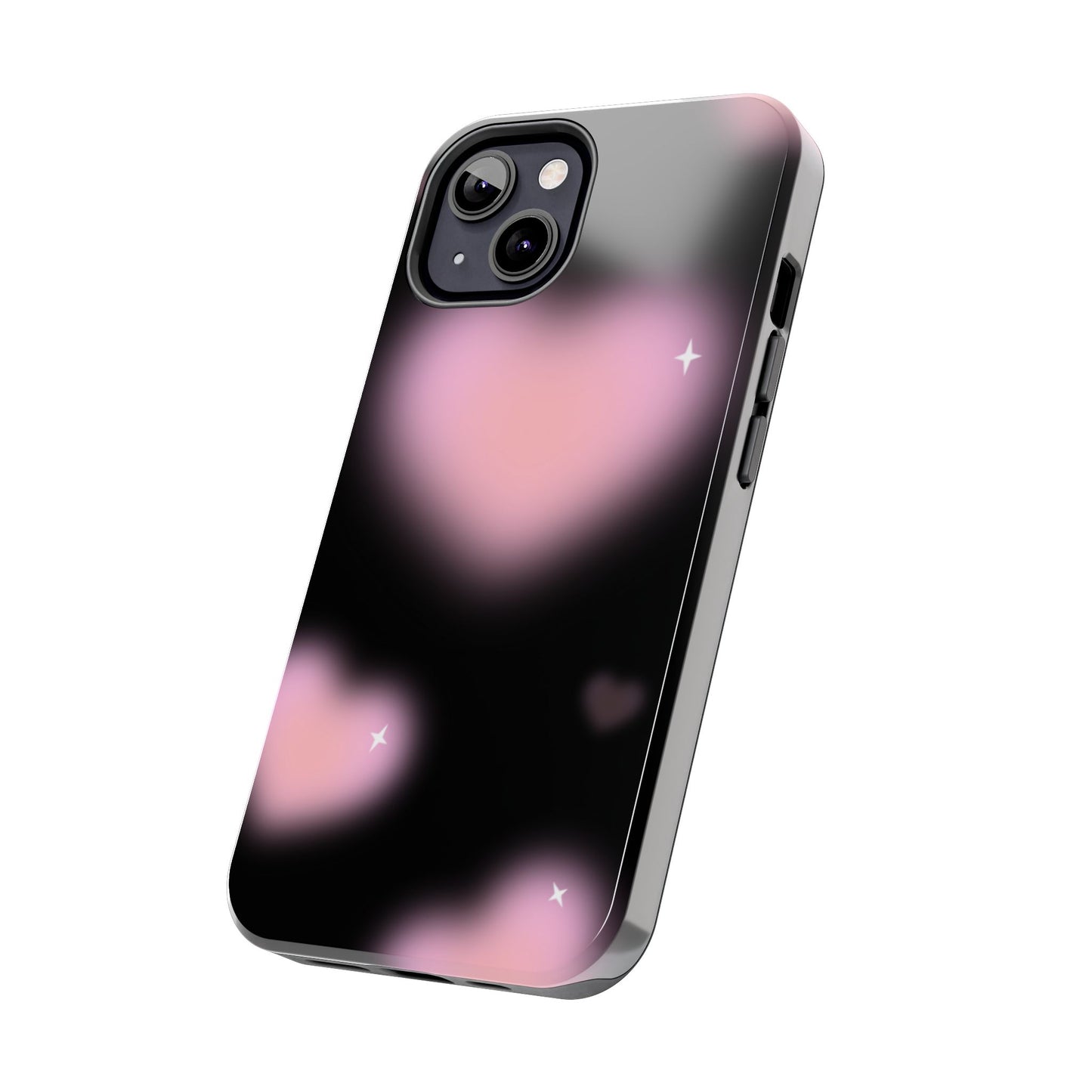 Romantic Pink Heart Pattern Phone Case