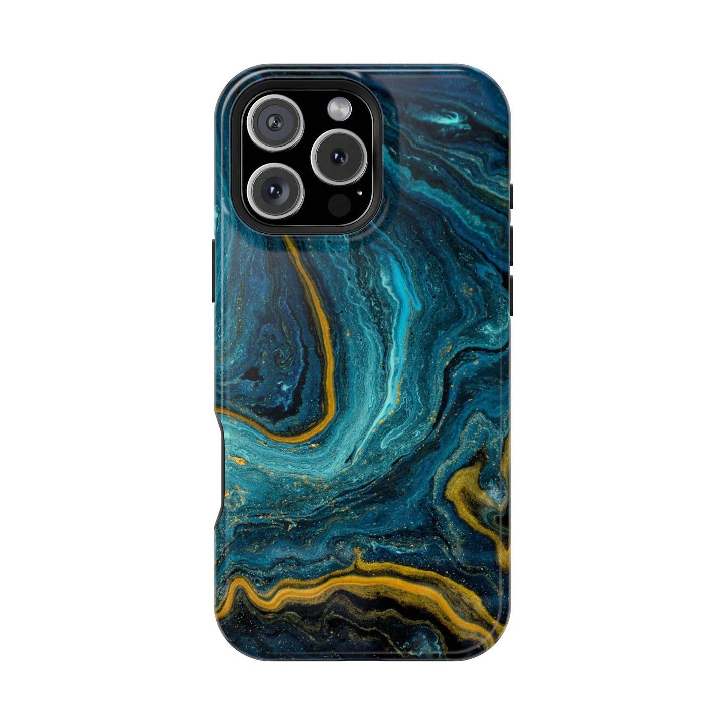Marble Print MAGNETIC, Unique Tough Phone Case
