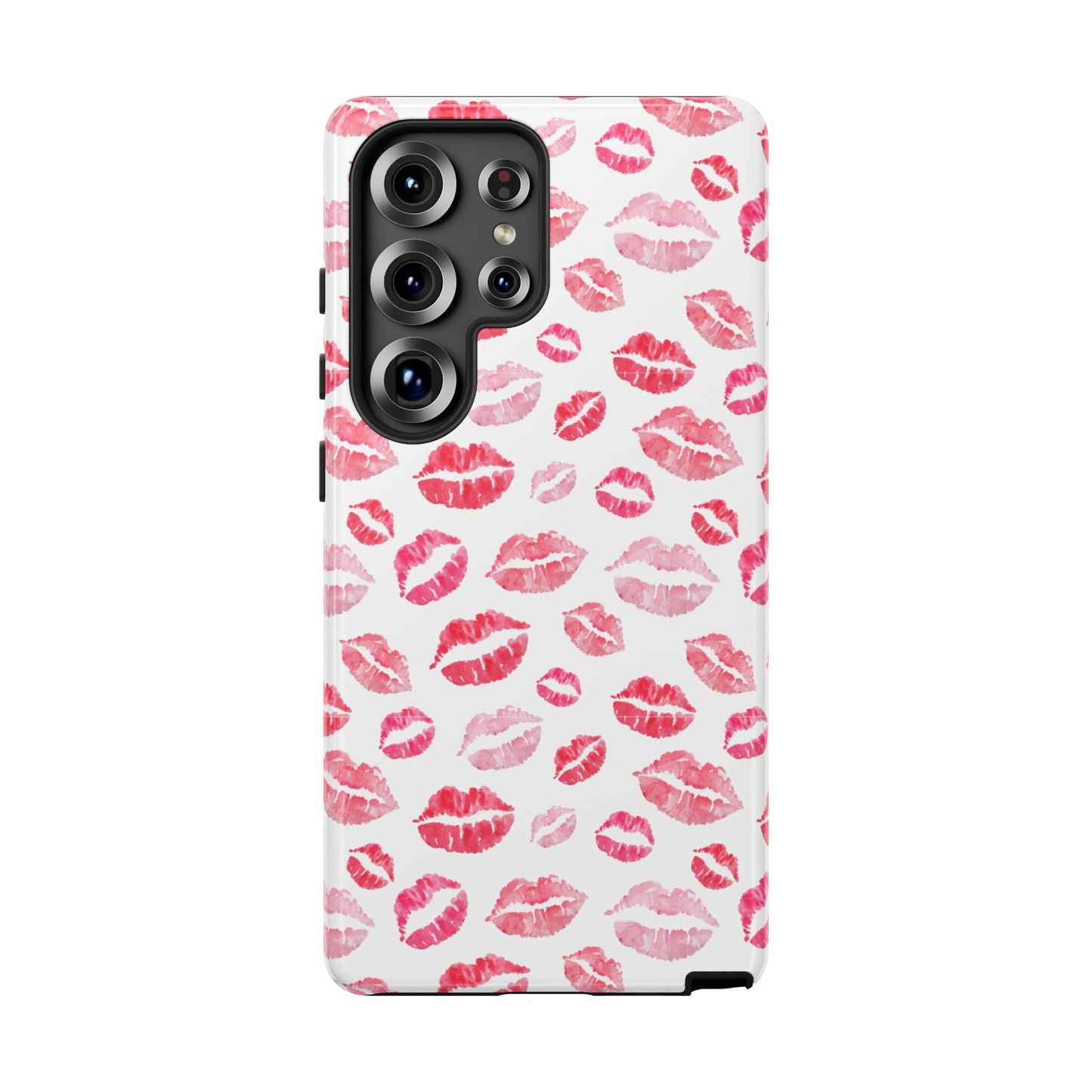 Kiss Pattern Tough Phone Cases, Cute, Unique for Samsung