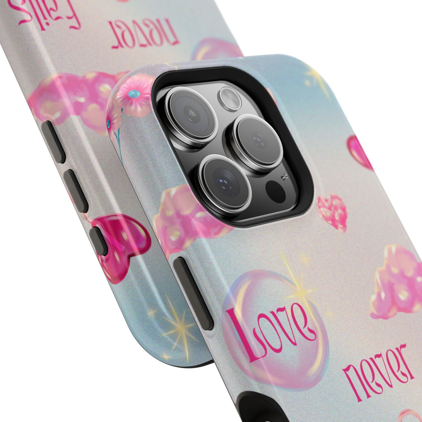 Love Never Fails Bible Verse Tough MAGNETIC Phone Case