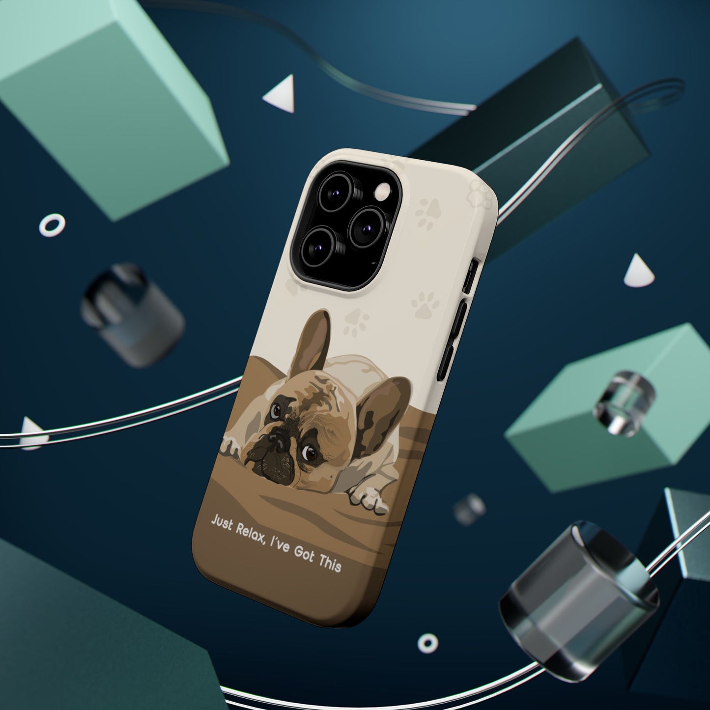 Cute Dog Tough MAGNETIC Phone Case - Just Relax, I’ve Got This