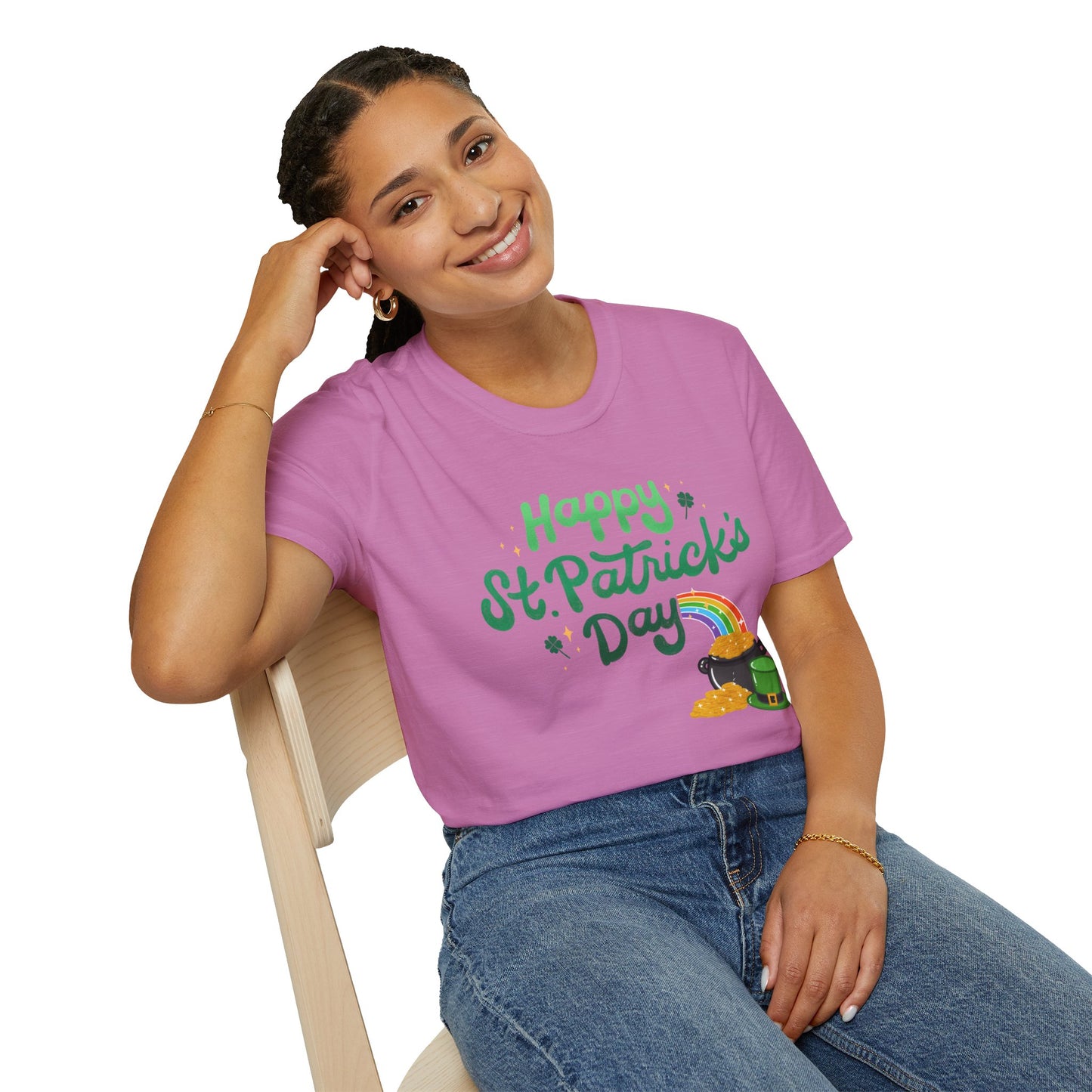 Happy St. Patrick's Day Unisex Softstyle T-Shirt