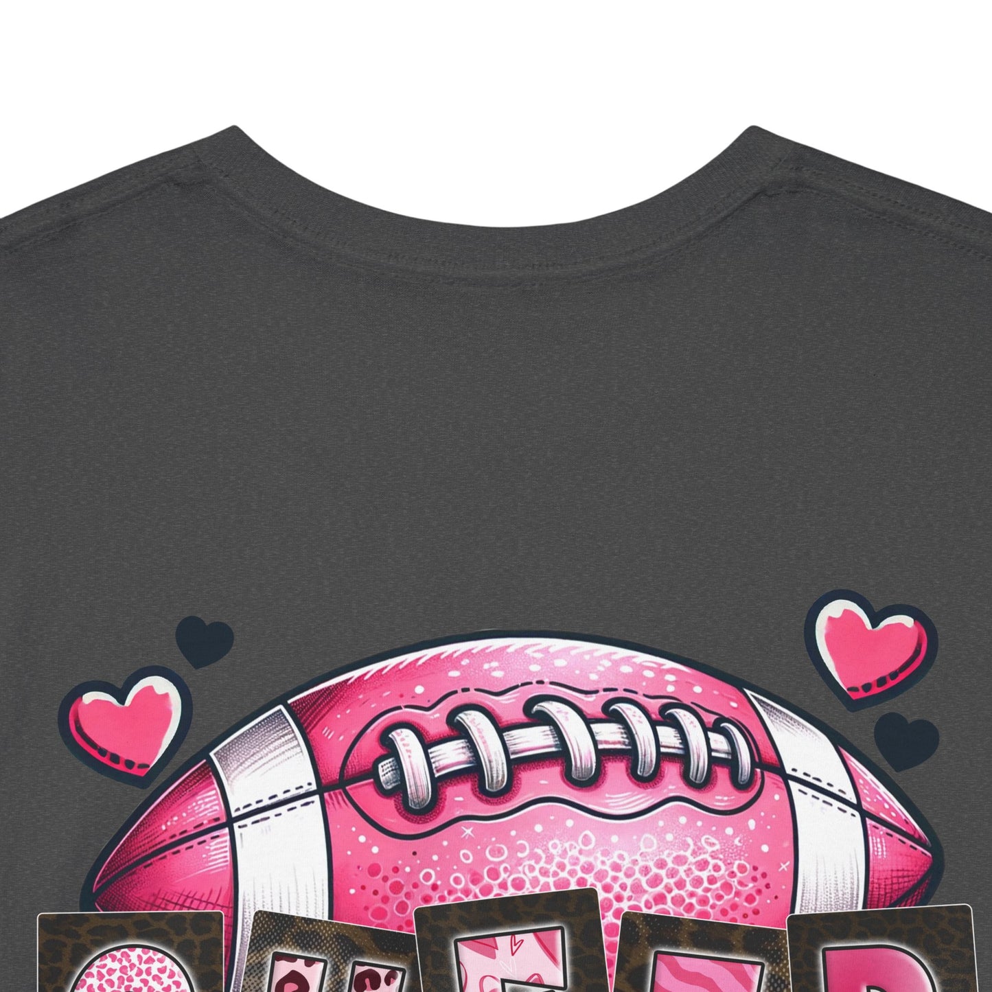 Breast Cancer Awareness Tee - "Cheer for the cure" Unisex Cotton Shirt