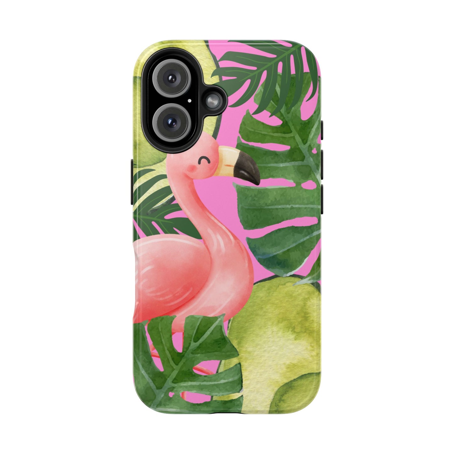 Tropical Flamingo, Cute, Summer Vibes Tough Phone Case