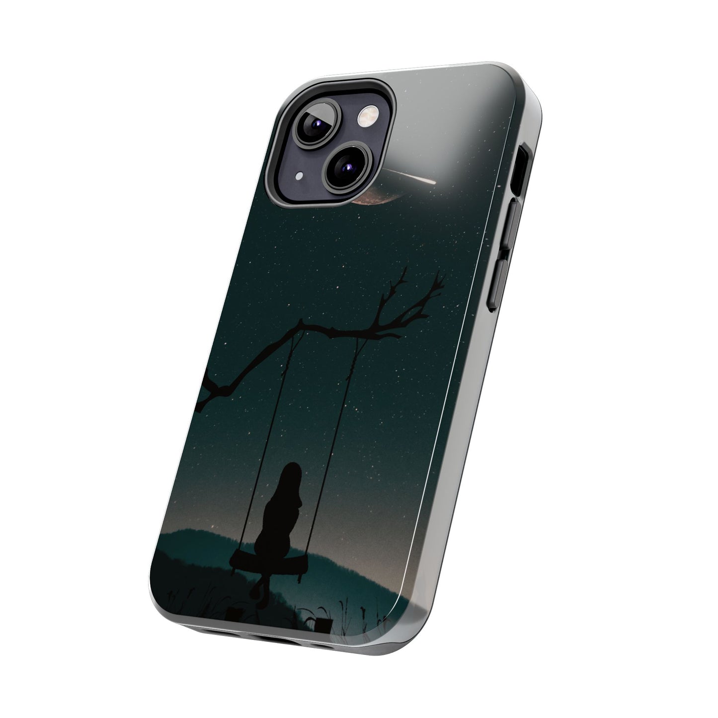 Dreamy Night Sky Tough Phone Cases Unique Celestial Design for Iphone