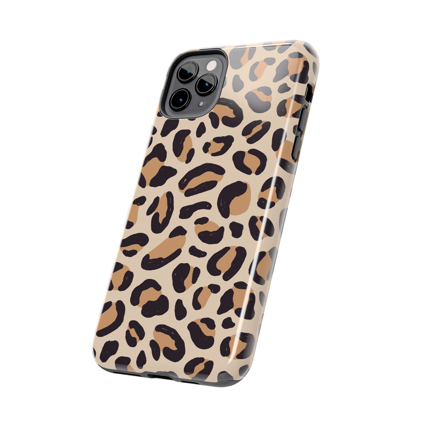 Stylish Leopard Print Tough Phone Cases