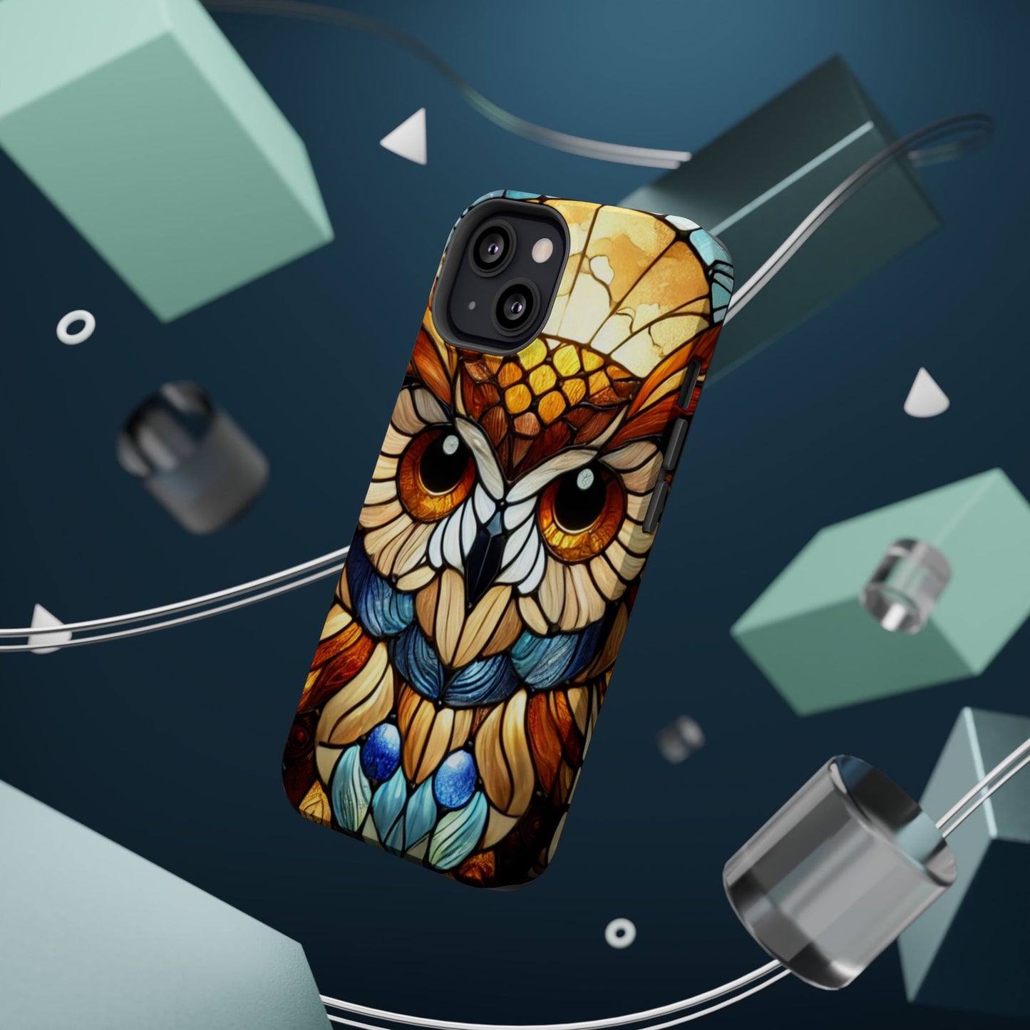 Bohemian Owl MAGNETIC Phone Case for Owl Lovers- Perfect Gift for Iphone