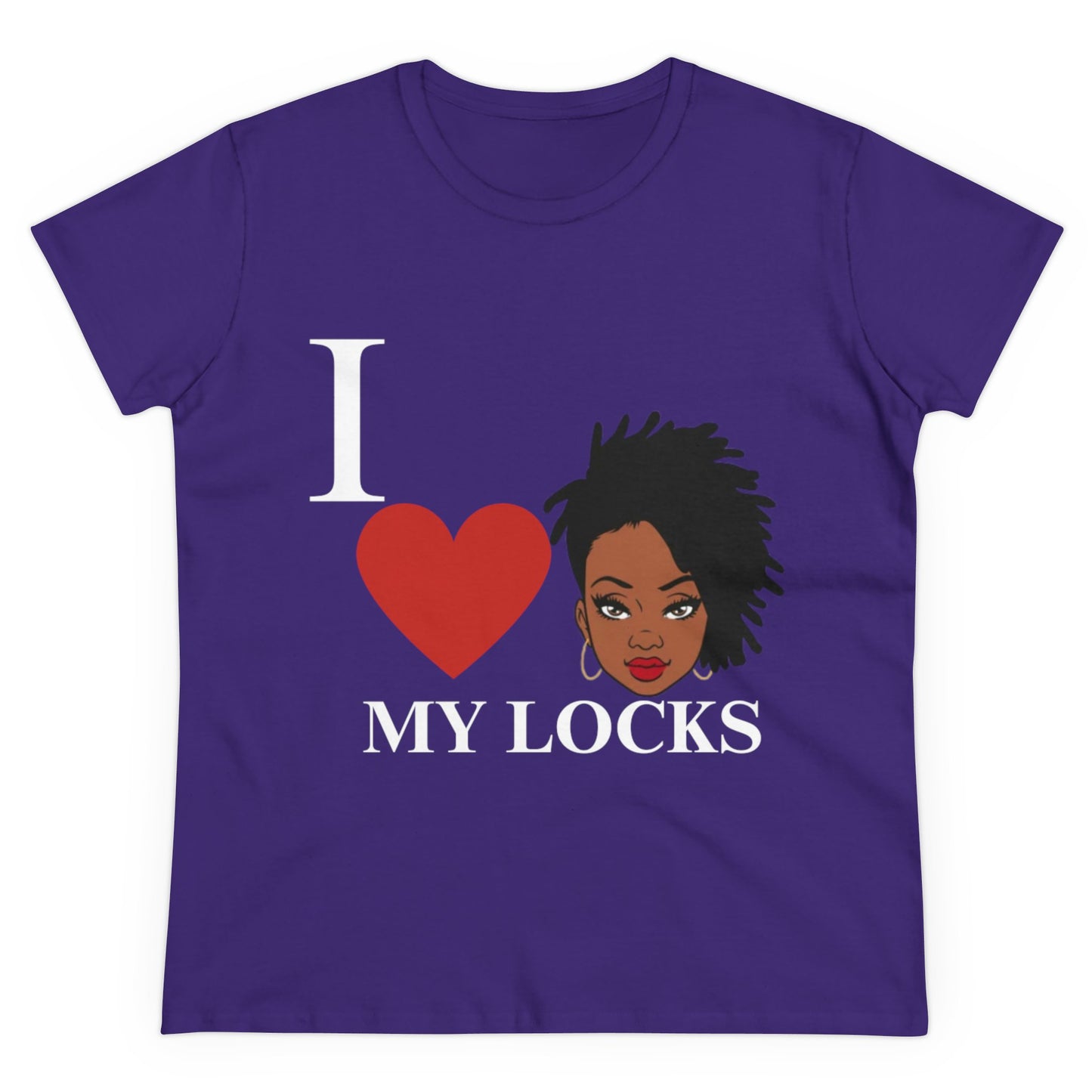 Women's Cotton Tee - Natural Hair Celebration Tee - Celebrate Natural Hair