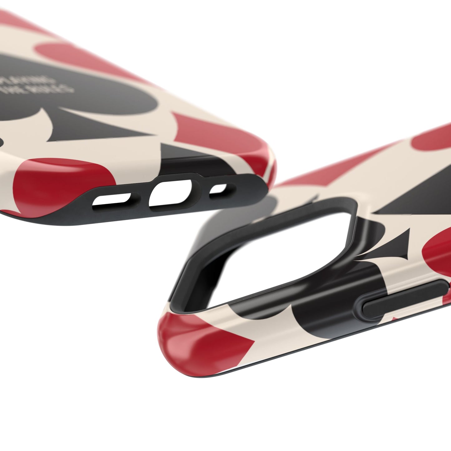 Bold Playing Card Tough Phone Case - Not Playing by the Rules for Iphone