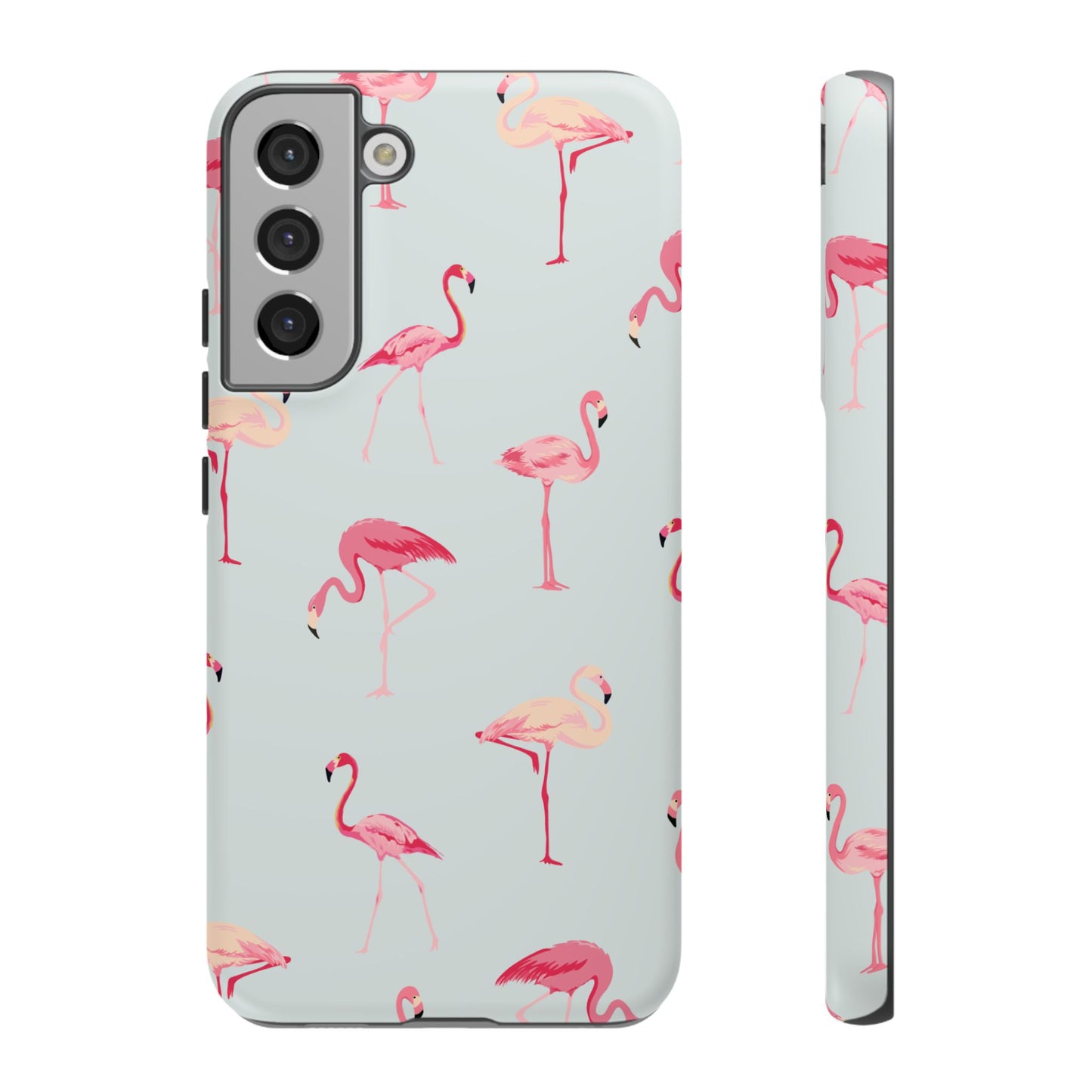 Stylish Flamingo, Summer Vibes Tough Phone Case for Samsung