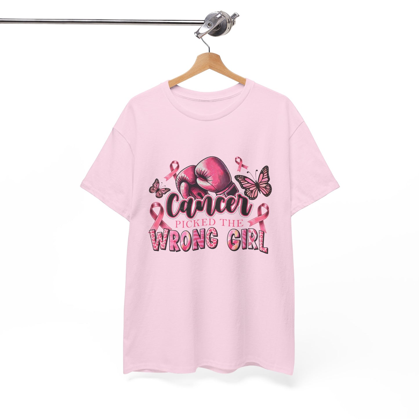 Cancer Awareness Tee - Picked the Wrong Girl Unisex Cotton Shirt