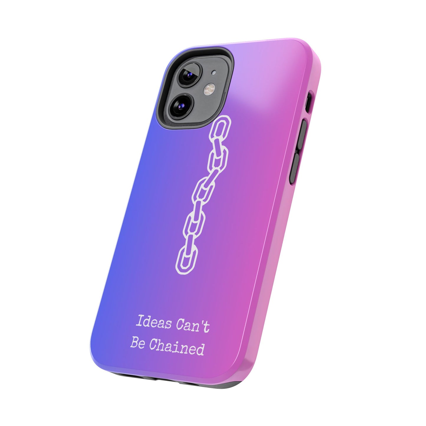 Inspirational, Motivational - Ideas Can't Be Chained Phone Cases