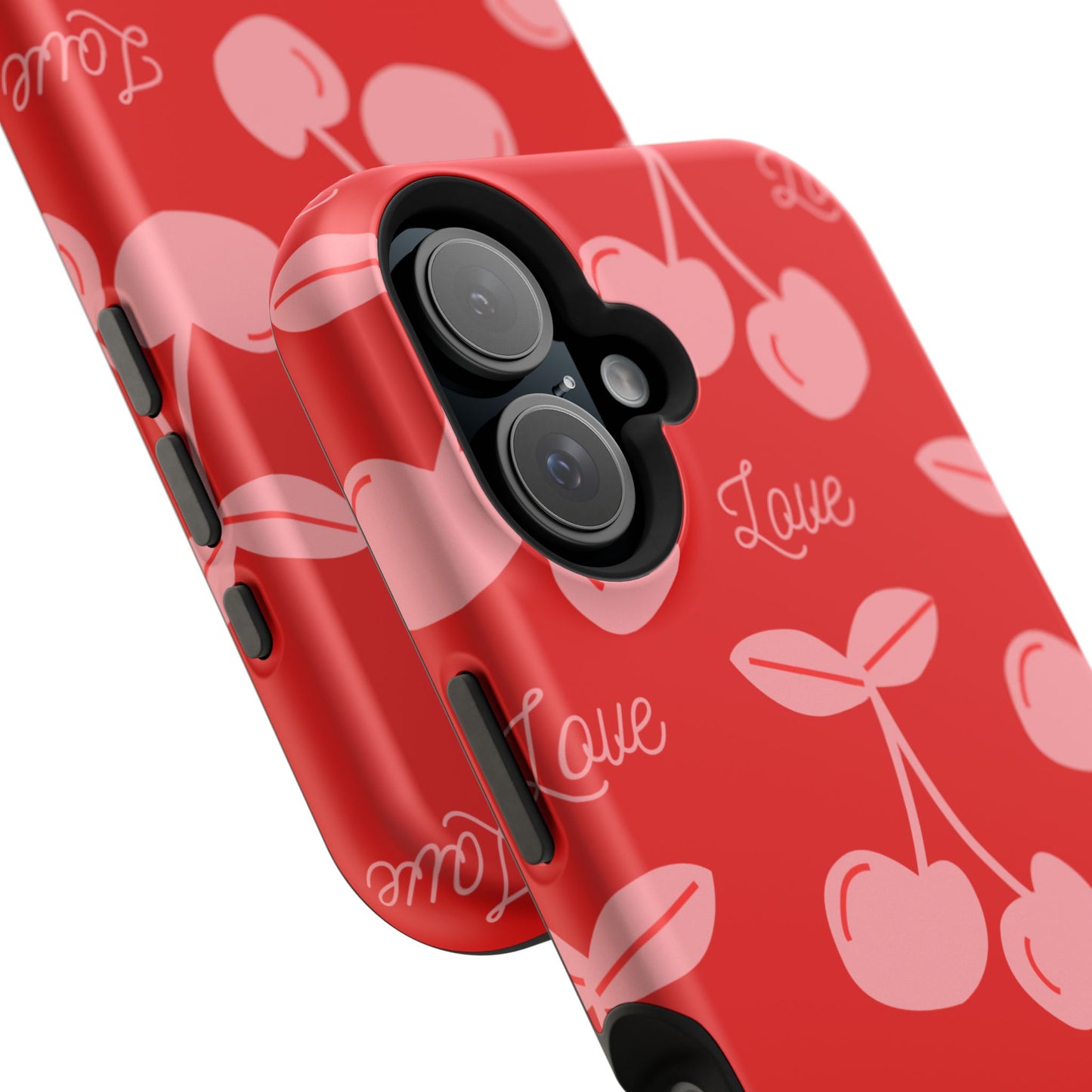 Cherry Love MAGNETIC Tough Cases, Cute Protection, Gift for Her, Valentine's Day