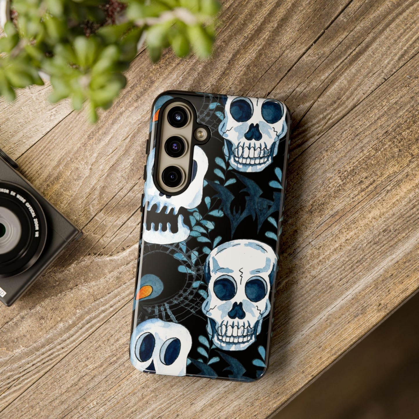 Skull Tough Cases - Halloween Samsung Phone Case - FREE Shipping