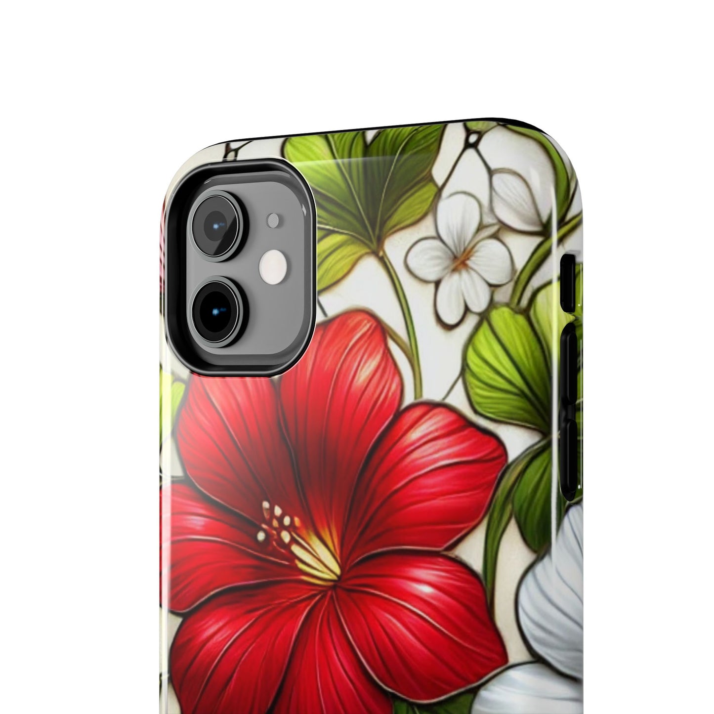 Tough Phone Case with Vibrant Floral Design - Perfect Gift for Nature Lovers