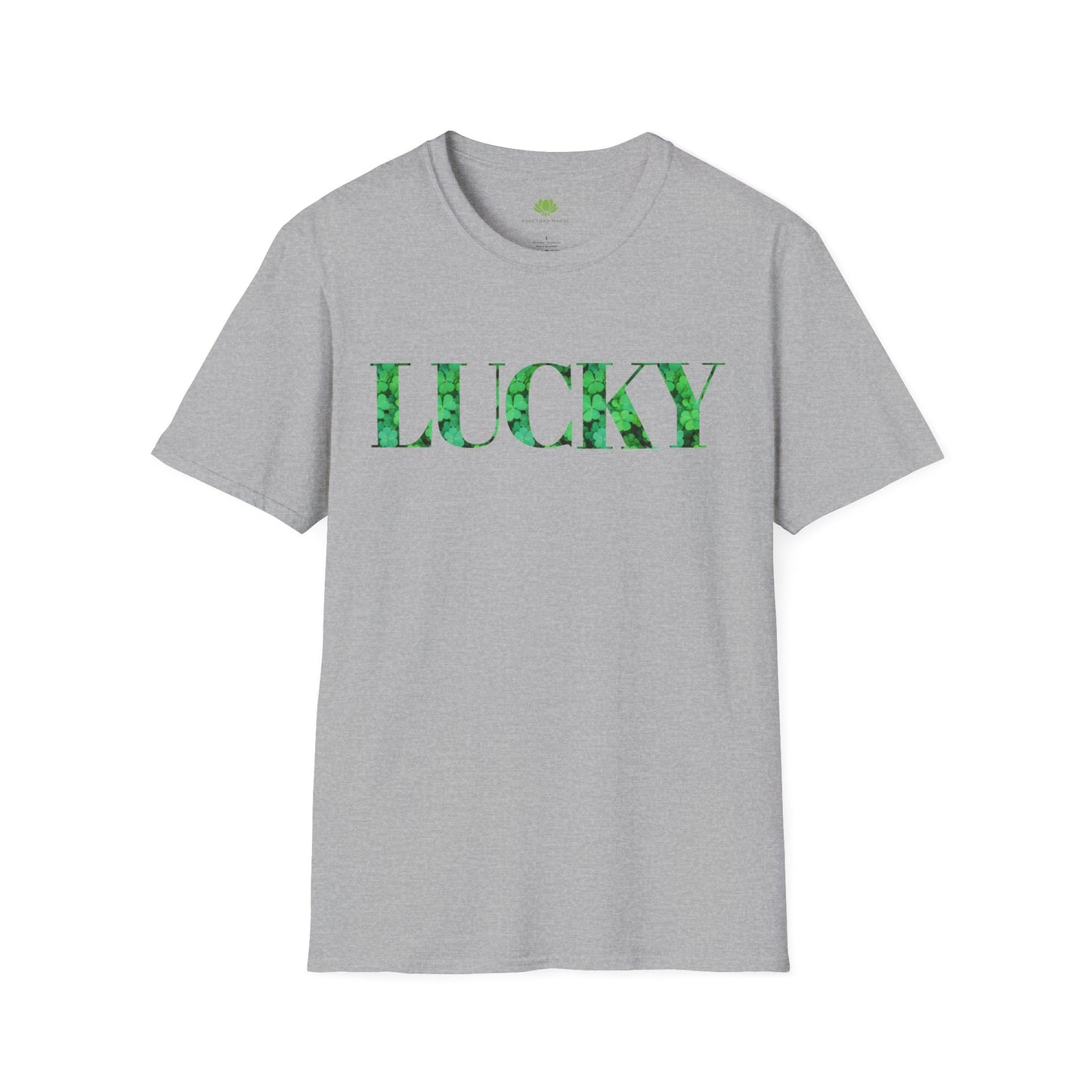 Lucky Green-Clover Unisex T-Shirt - Perfect for St. Patrick's Day & Everyday Wear
