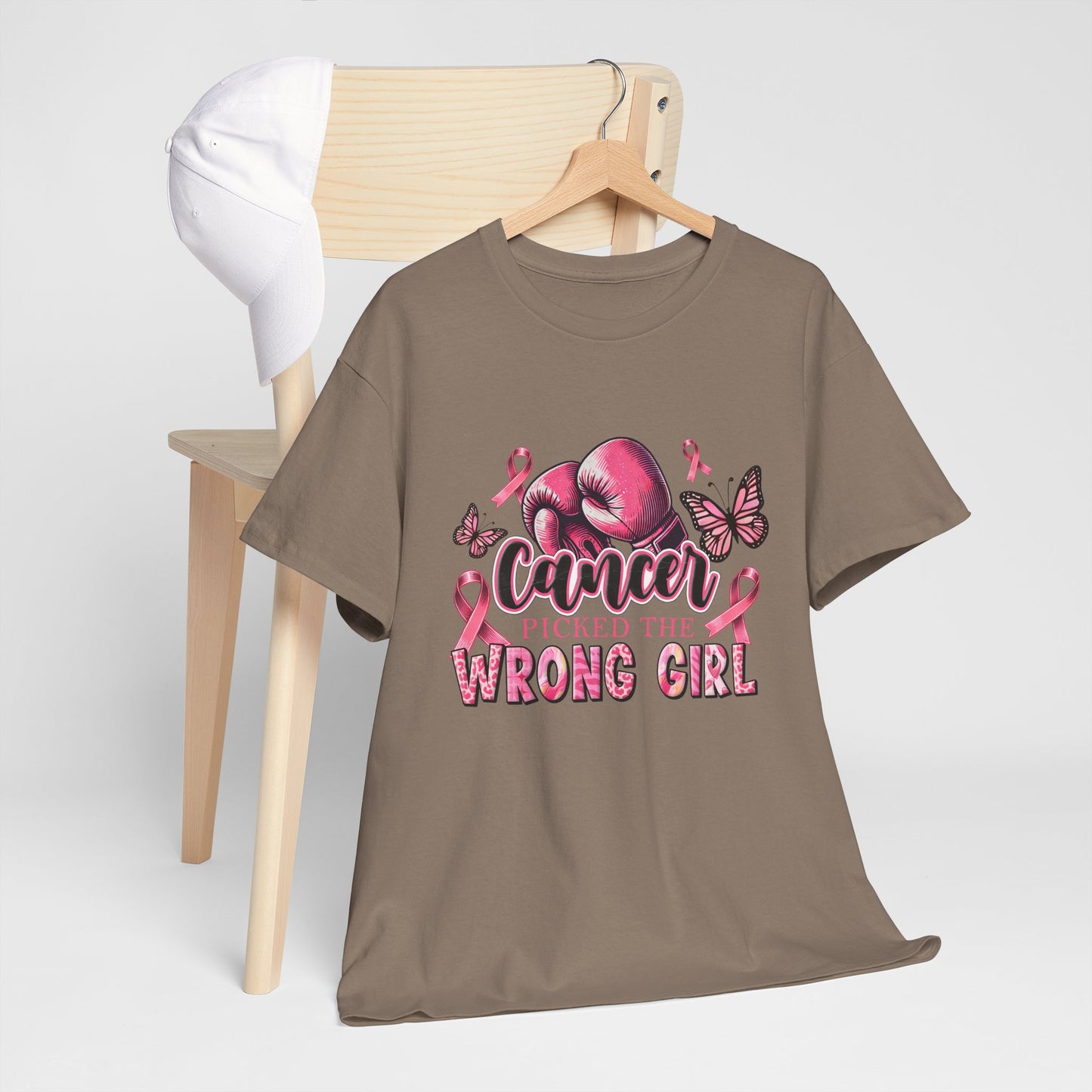 Cancer Awareness Tee - Picked the Wrong Girl Unisex Cotton Shirt