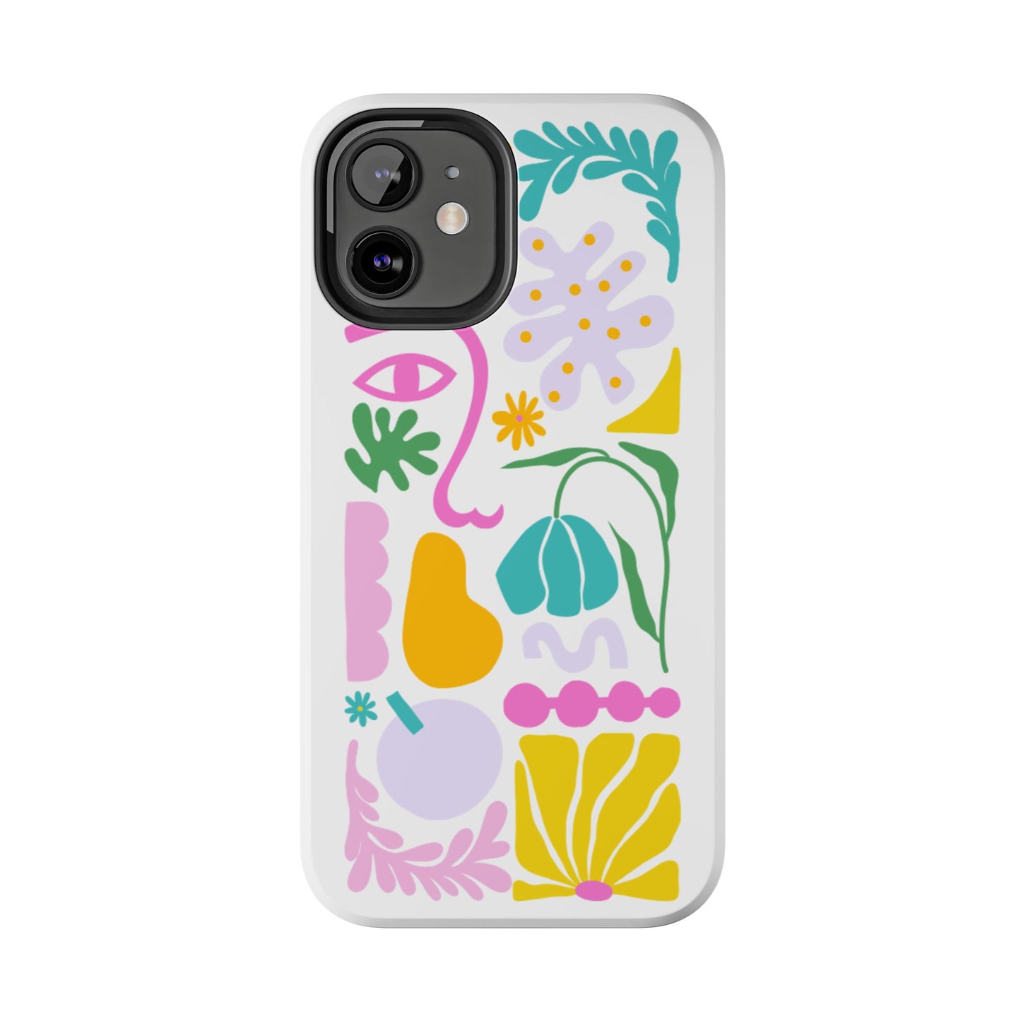 Vibrant Floral Phone Cases, Tough Smartphone Cover, Artistic Cell Phone Protector, Unique Gift for All Occasions, Trendy Tech Accessory