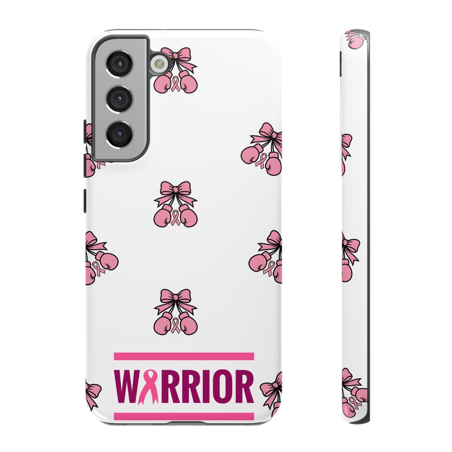 Phone Case - Pink Warrior Cancer Awareness Gift for Breast Cancer Survivor for Samsung