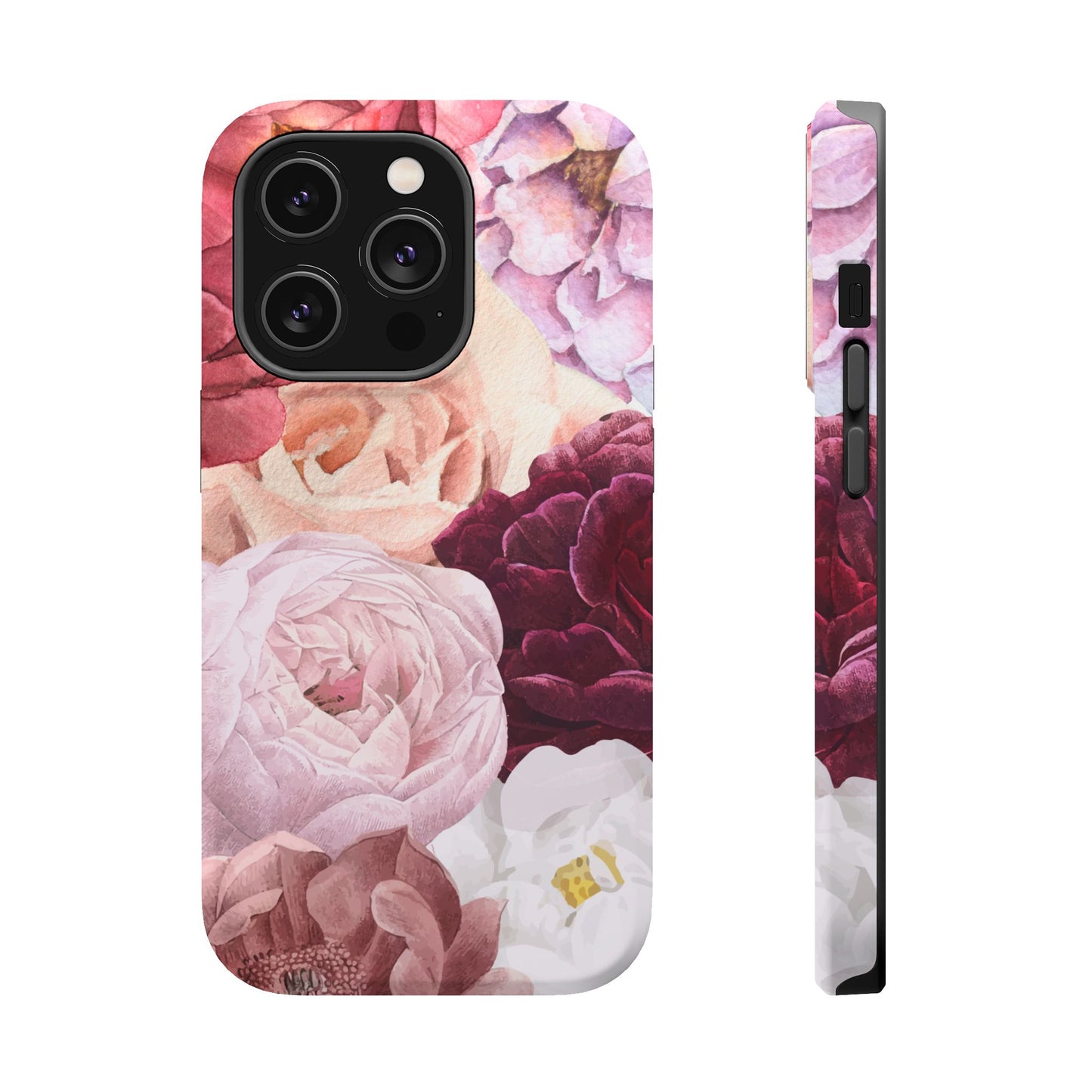 Elegant Protection for Every Occasion Floral Tough Phone Case