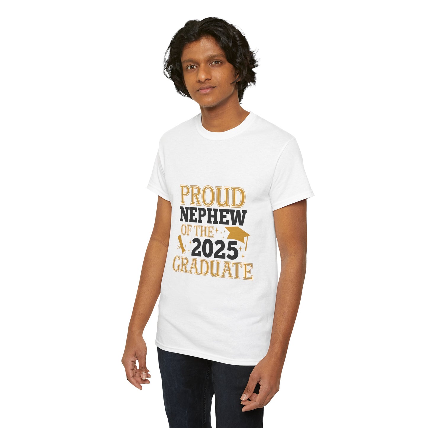 Proud Nephew of the 2025 Graduate Unisex Cotton Tee