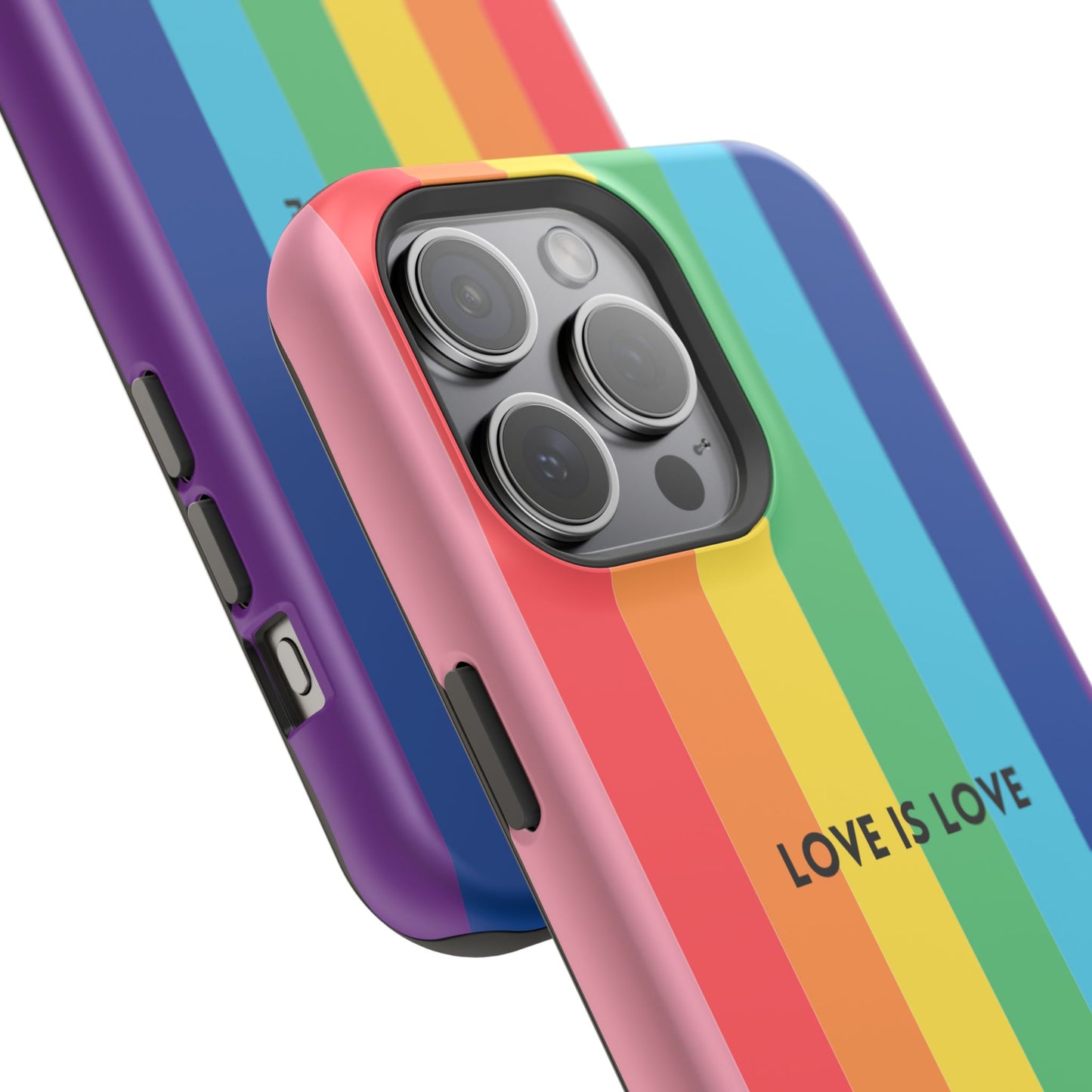 lOVE IS LOVE- Rainbow, LGBTQ+ Pride MAGNETIC Phone Case