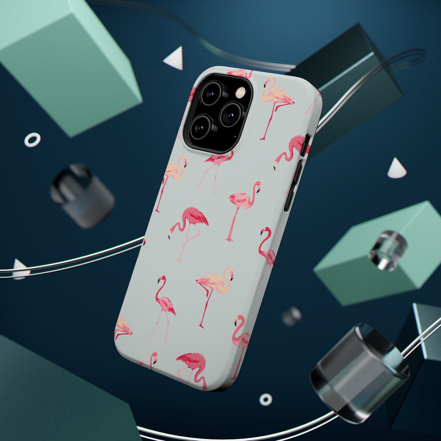 Stylish Flamingo, Summer Vibes MAGNETIC Phone Case for Iphone