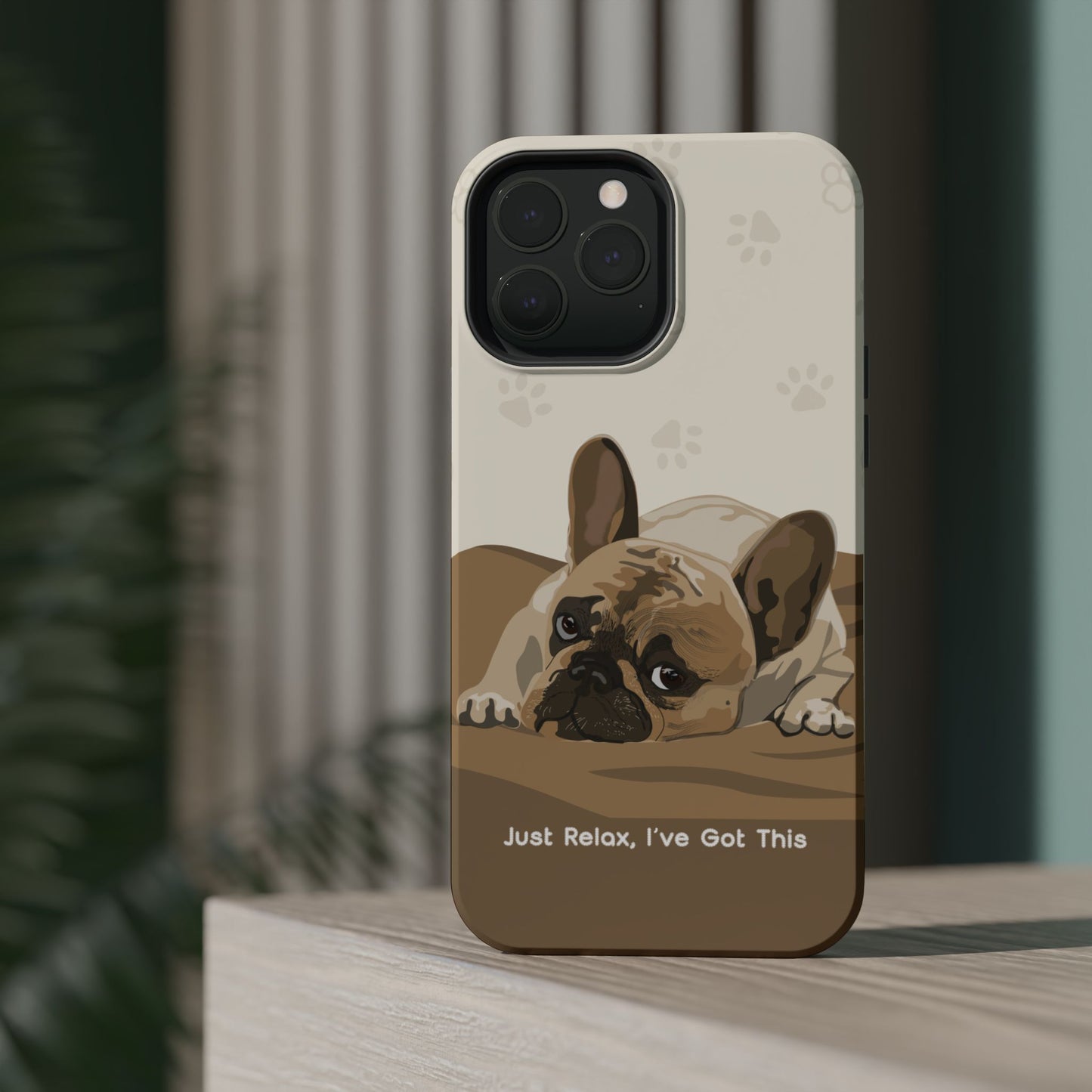 Cute Dog Tough MAGNETIC Phone Case - Just Relax, I’ve Got This