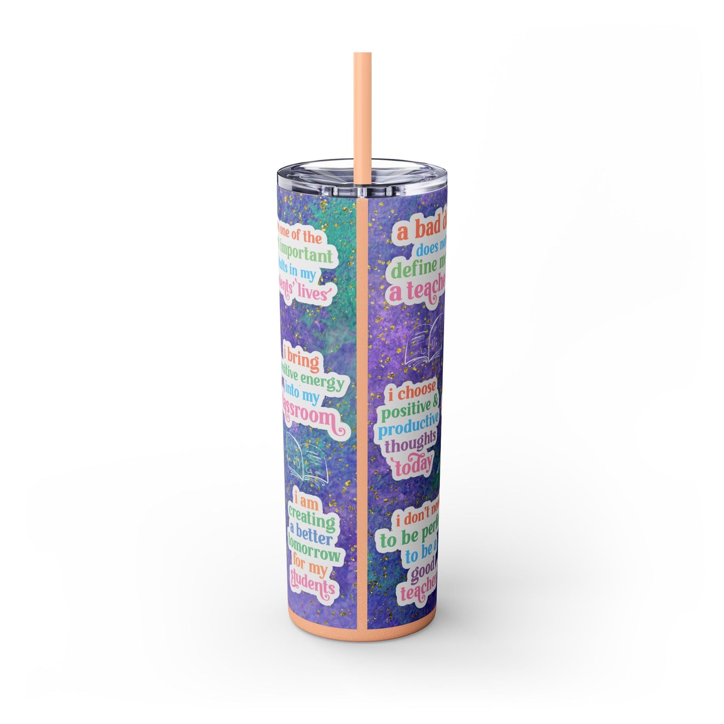 Teacher Daily Affirmation 20 oz Tumbler - Motivational