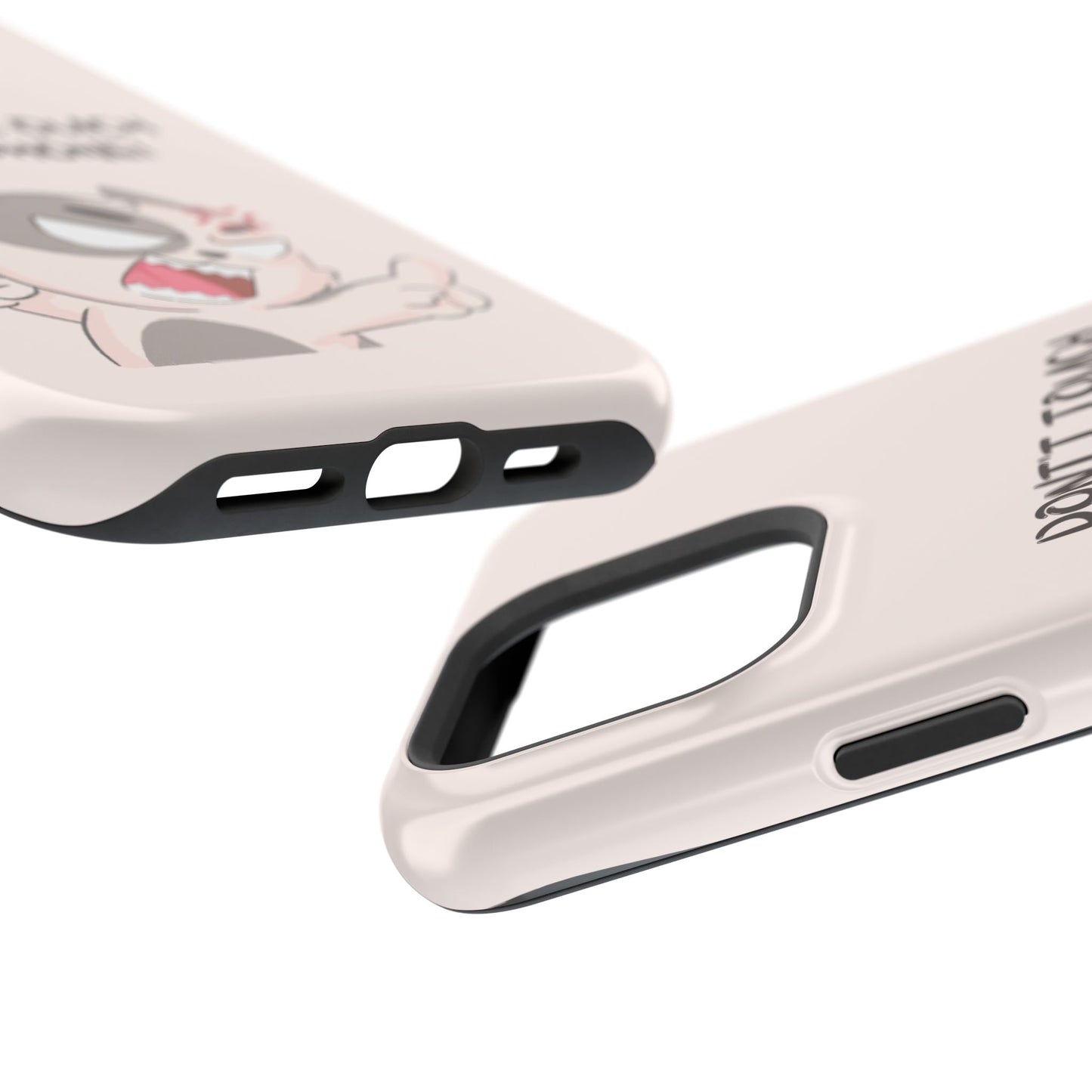Funny Cat - Don't Touch My Phone! Tough MAGNETIC Phone Case