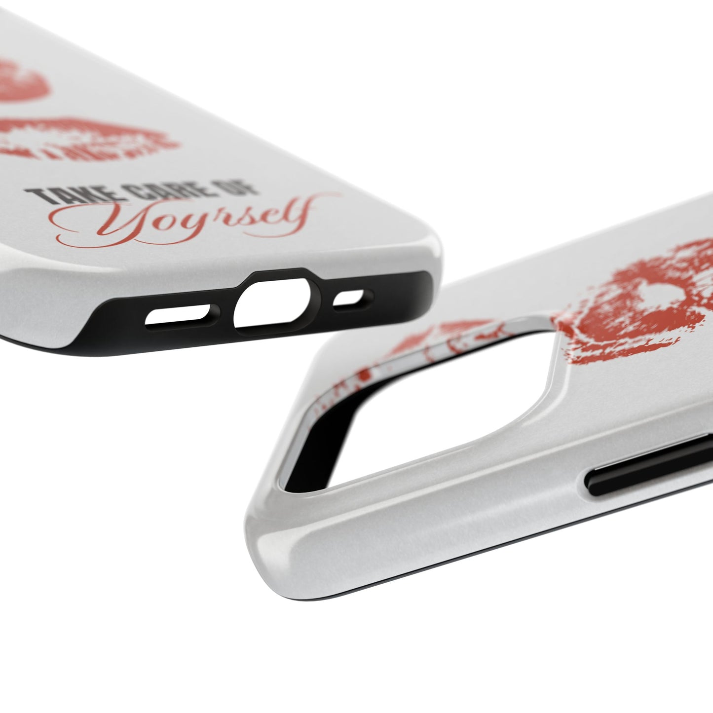 Kiss Print, Chic. Tough Phone Case