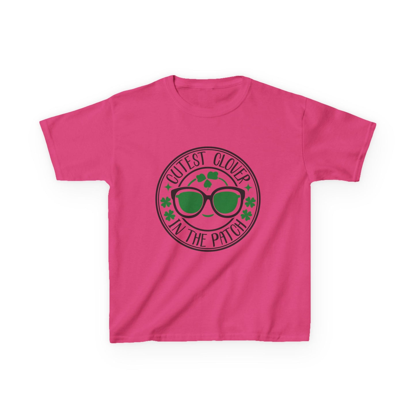 Cute Clover Kids Tee - "Cutest Clover in the Patch" St. Patrick's Day Shirt