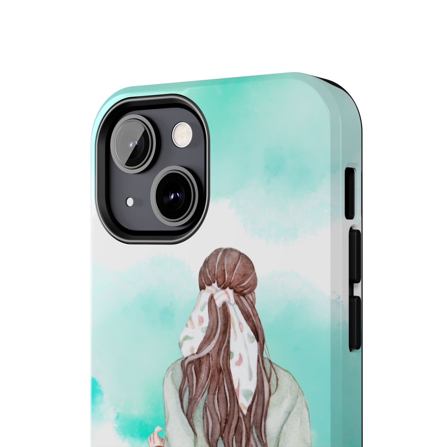 Whimsical Woman Tough Phone Case