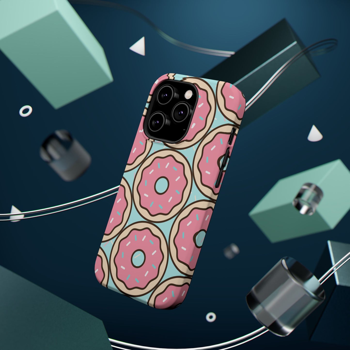 Colorful, Cute Donut MAGNETIC Phone Case for Iphone