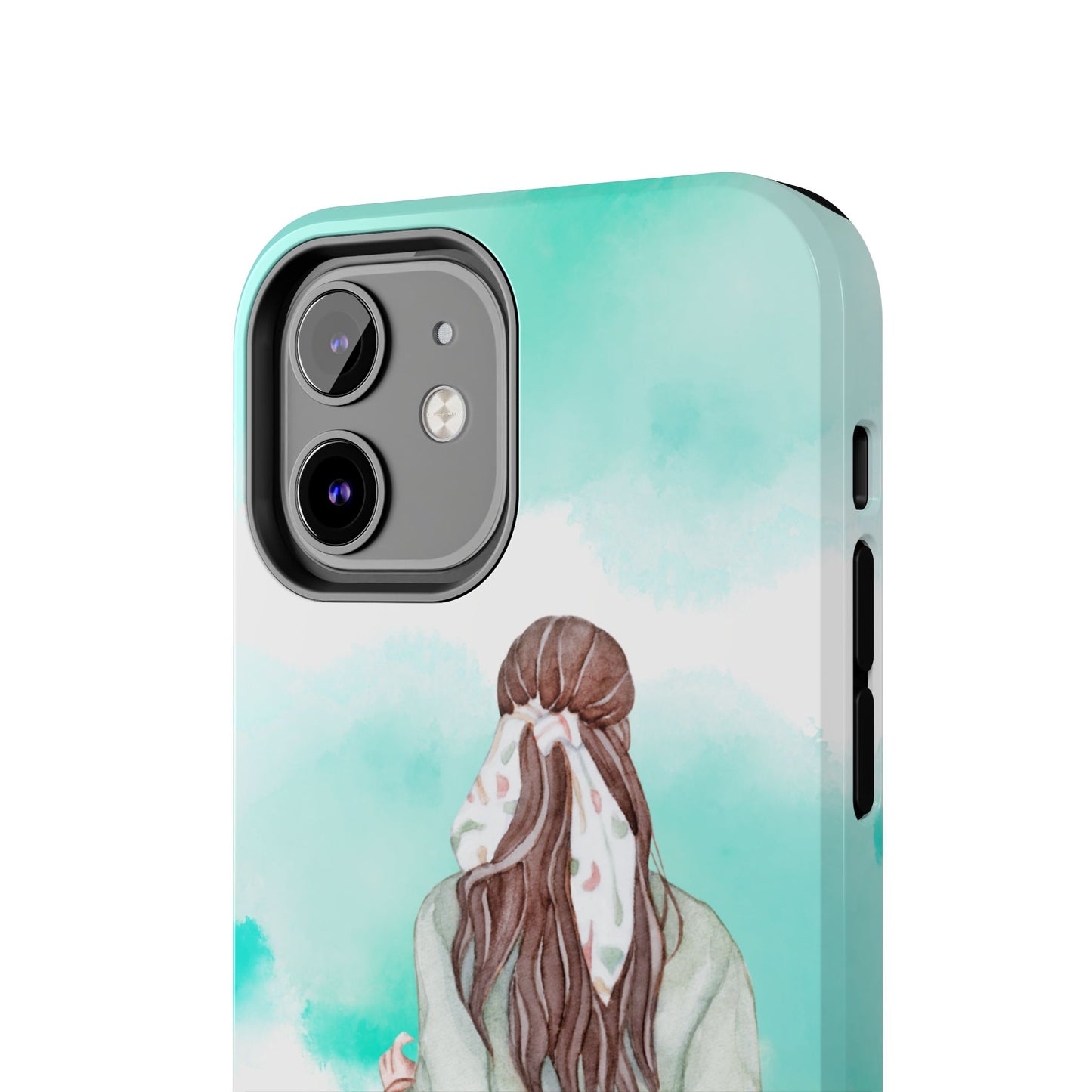 Whimsical Woman Tough Phone Case