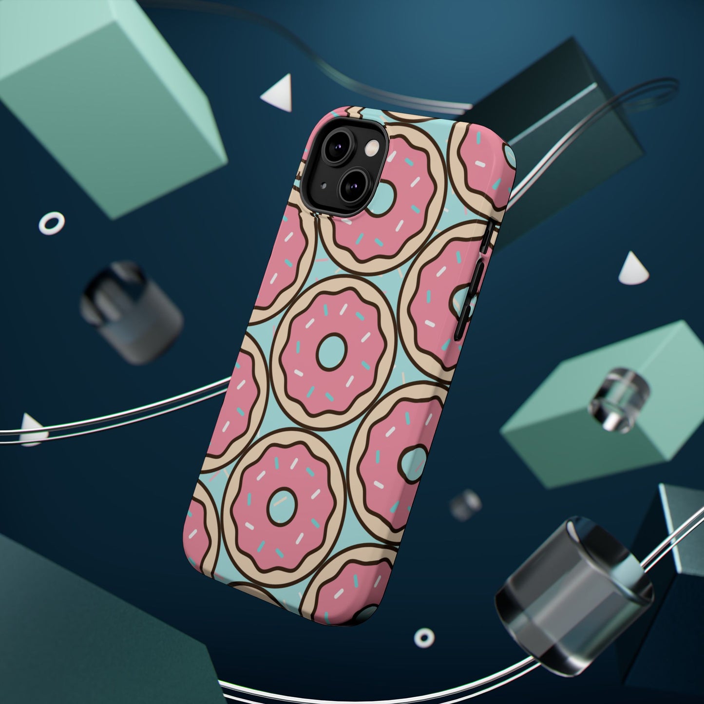 Colorful, Cute Donut MAGNETIC Phone Case for Iphone