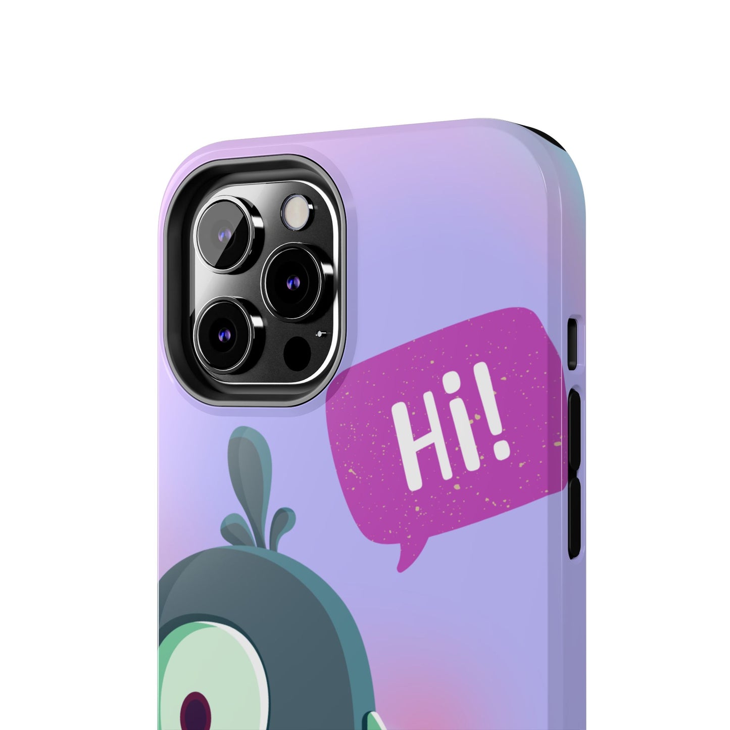 Colorful Cartoon Bird Tough Phone Case - Say Hi!