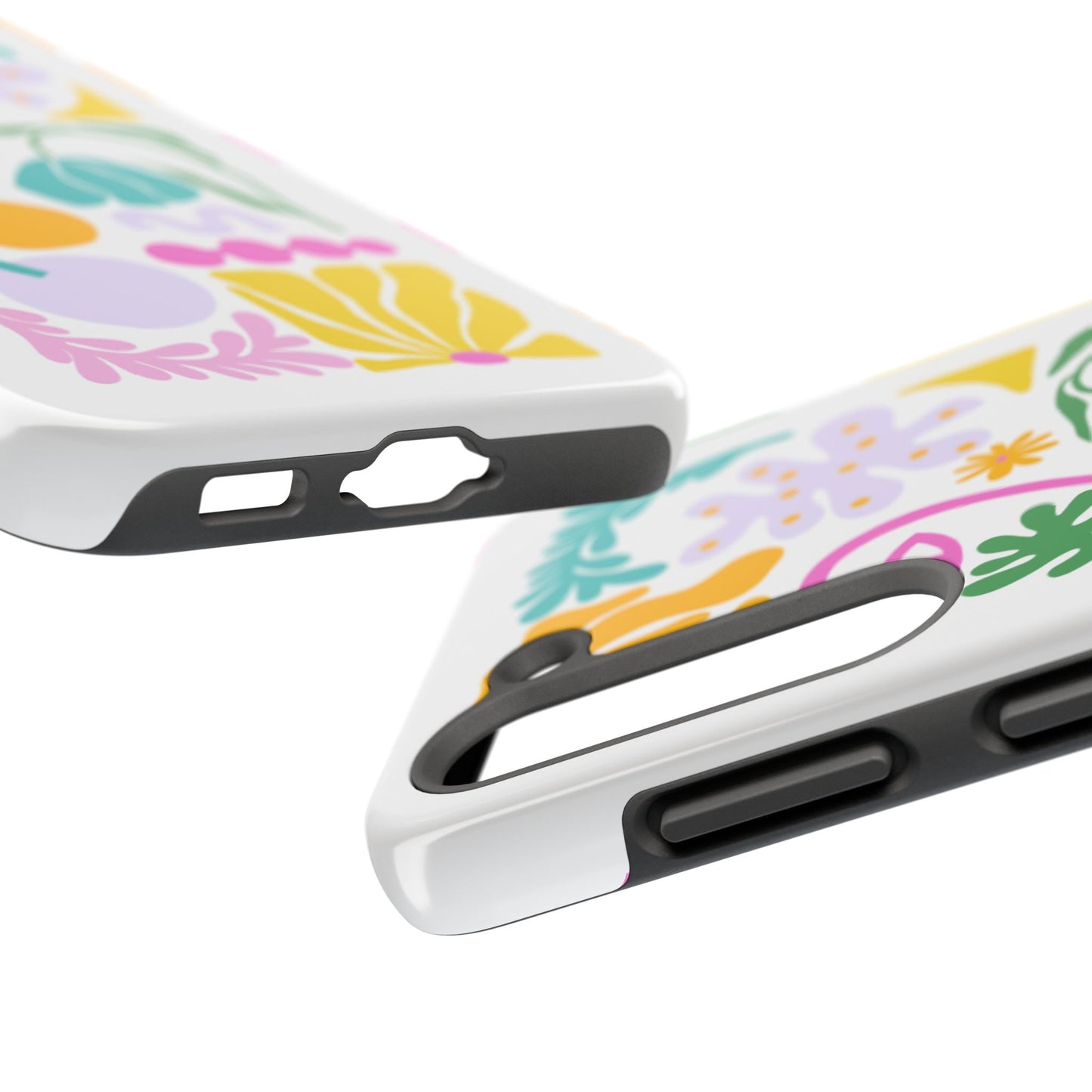 Vibrant Floral Phone Cases, Tough Smartphone Cover, Artistic Cell Phone Protector, Unique Gift for All Occasions, Trendy Tech Accessory