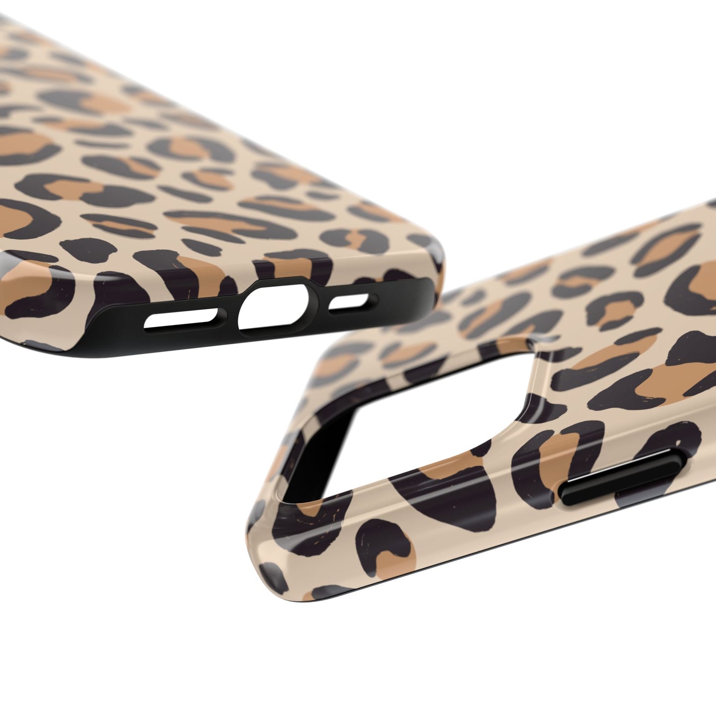 Stylish Leopard Print Tough Phone Cases