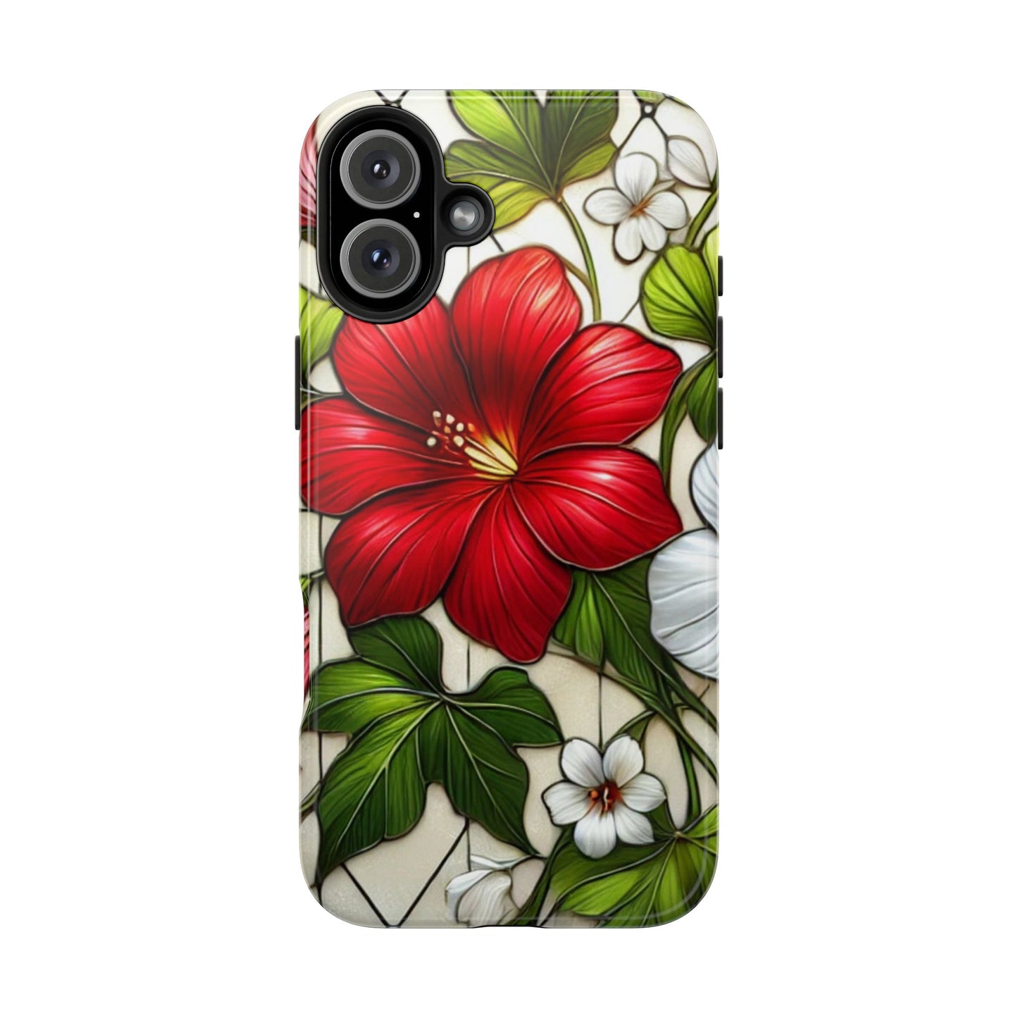 Tough Phone Case with Vibrant Floral Design - Perfect Gift for Nature Lovers