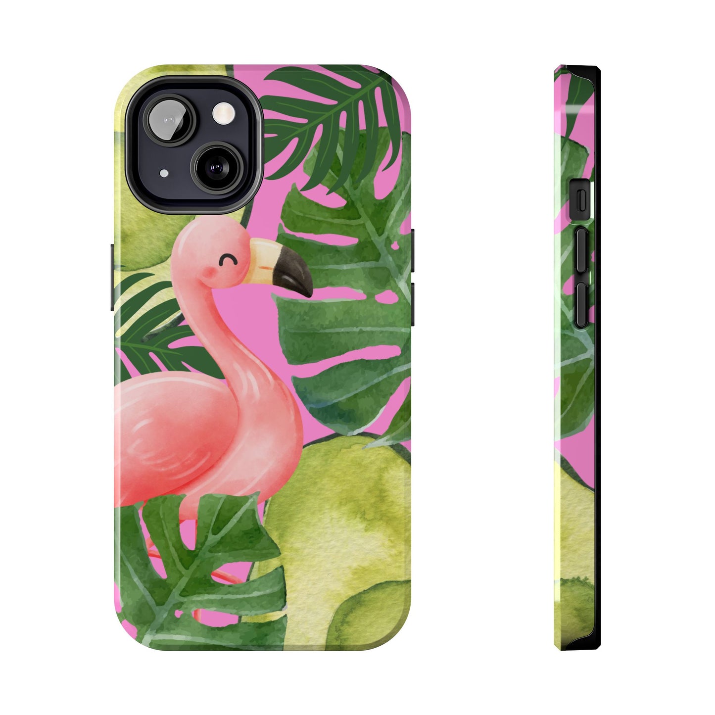 Tropical Flamingo, Cute, Summer Vibes Tough Phone Case
