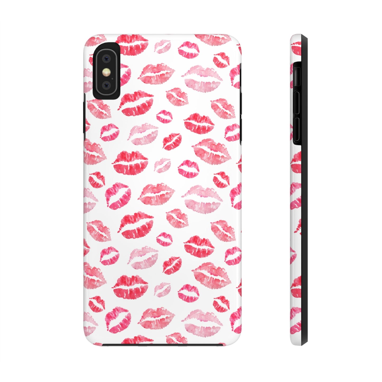 Kiss Pattern Tough Phone Cases, Cute, Unique for Iphone