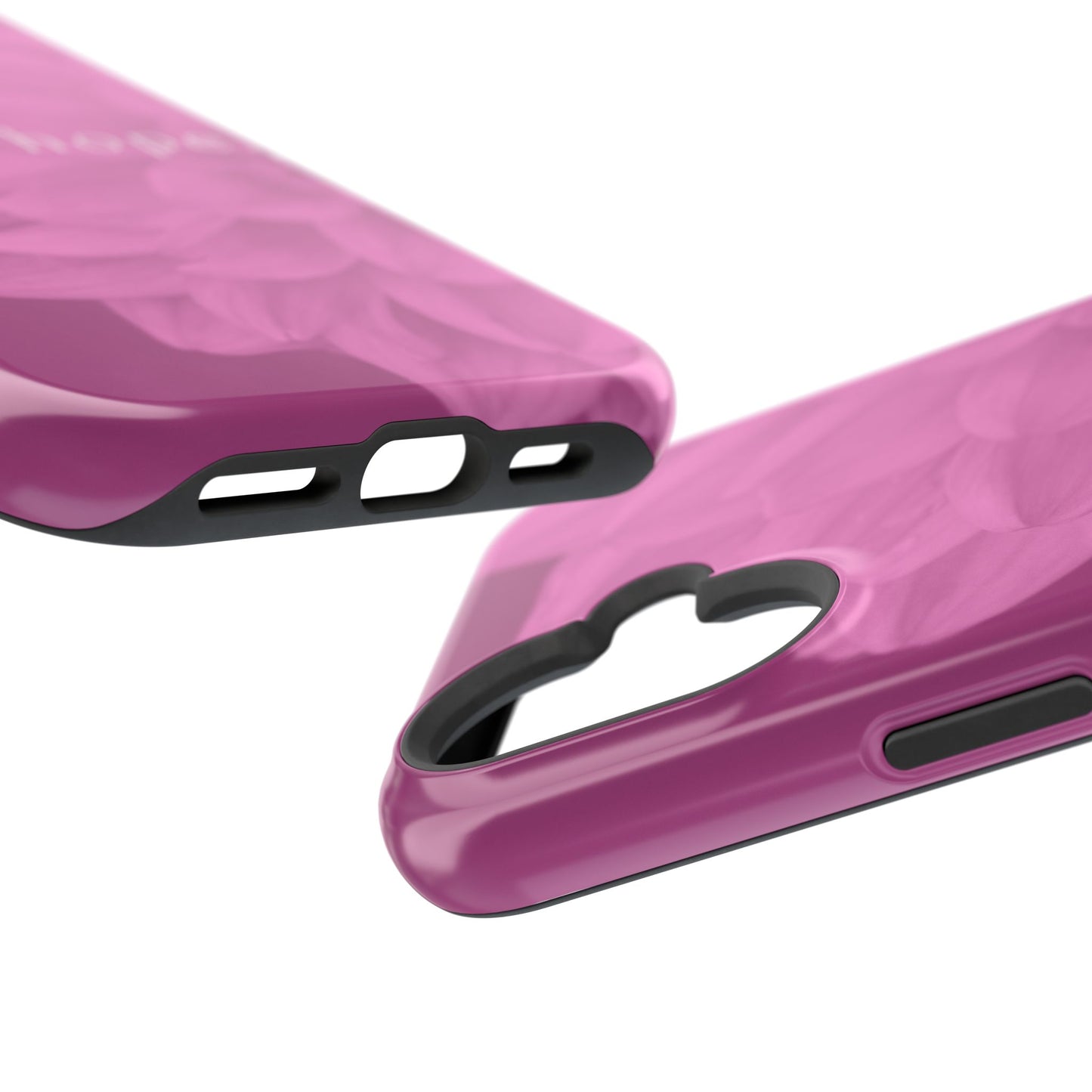 Hopeful, Inspirational Pink Flower Design Phone Case
